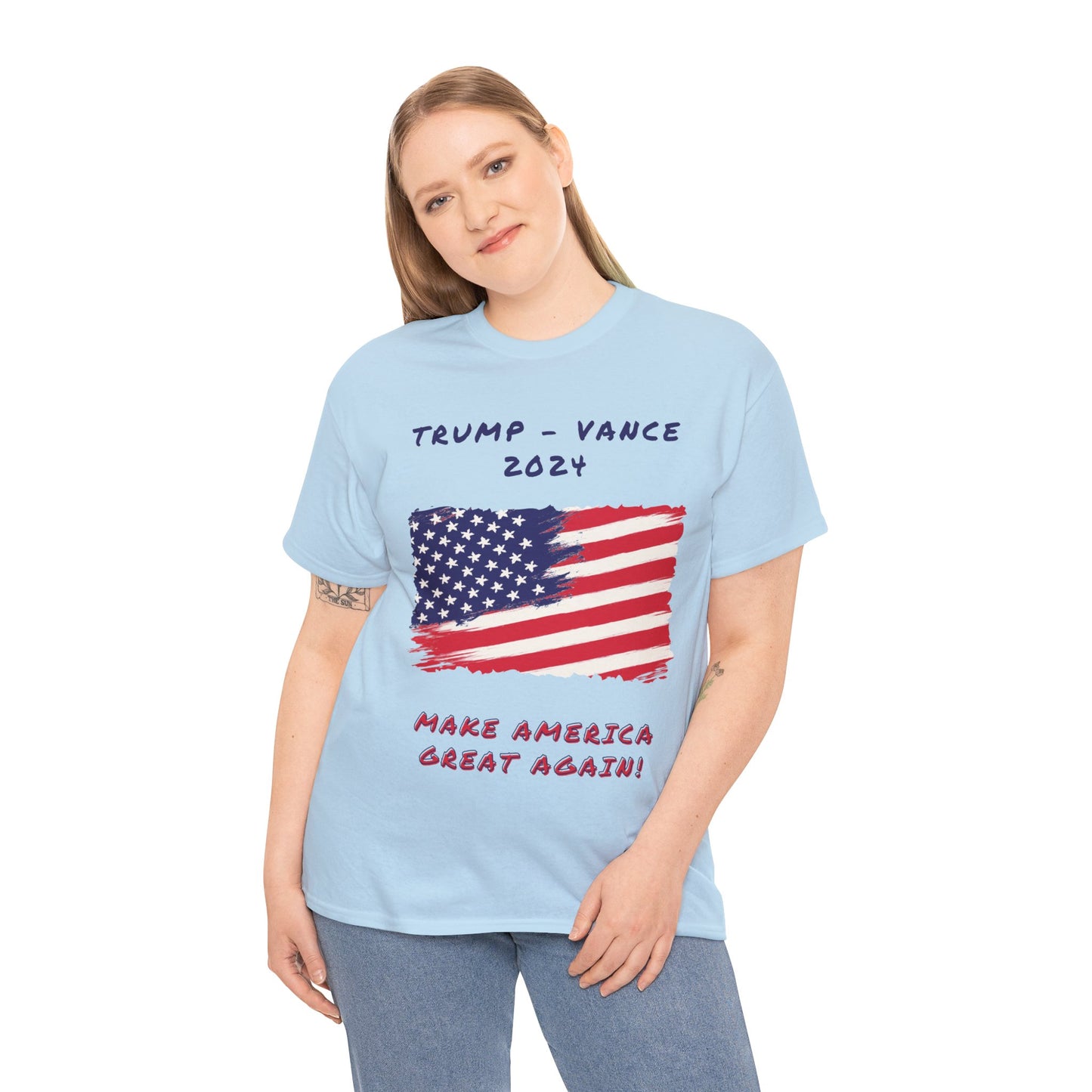 Trump Vance Unisex Heavy Cotton Tee