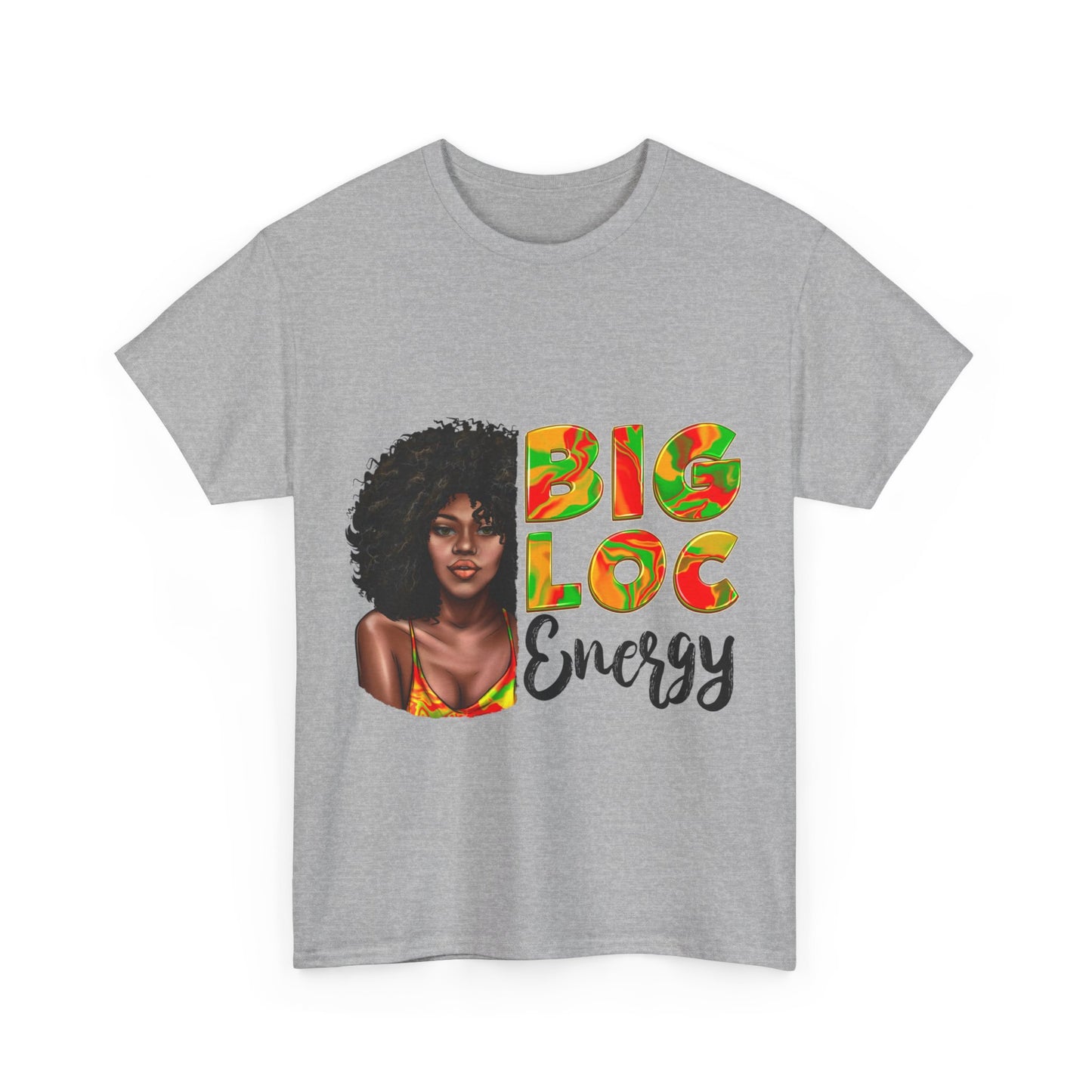 Big Loc Energy Unisex Heavy Cotton Tee