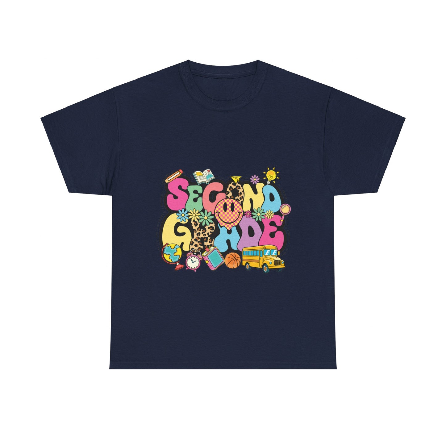 Second Grade Unisex Heavy Cotton Tee