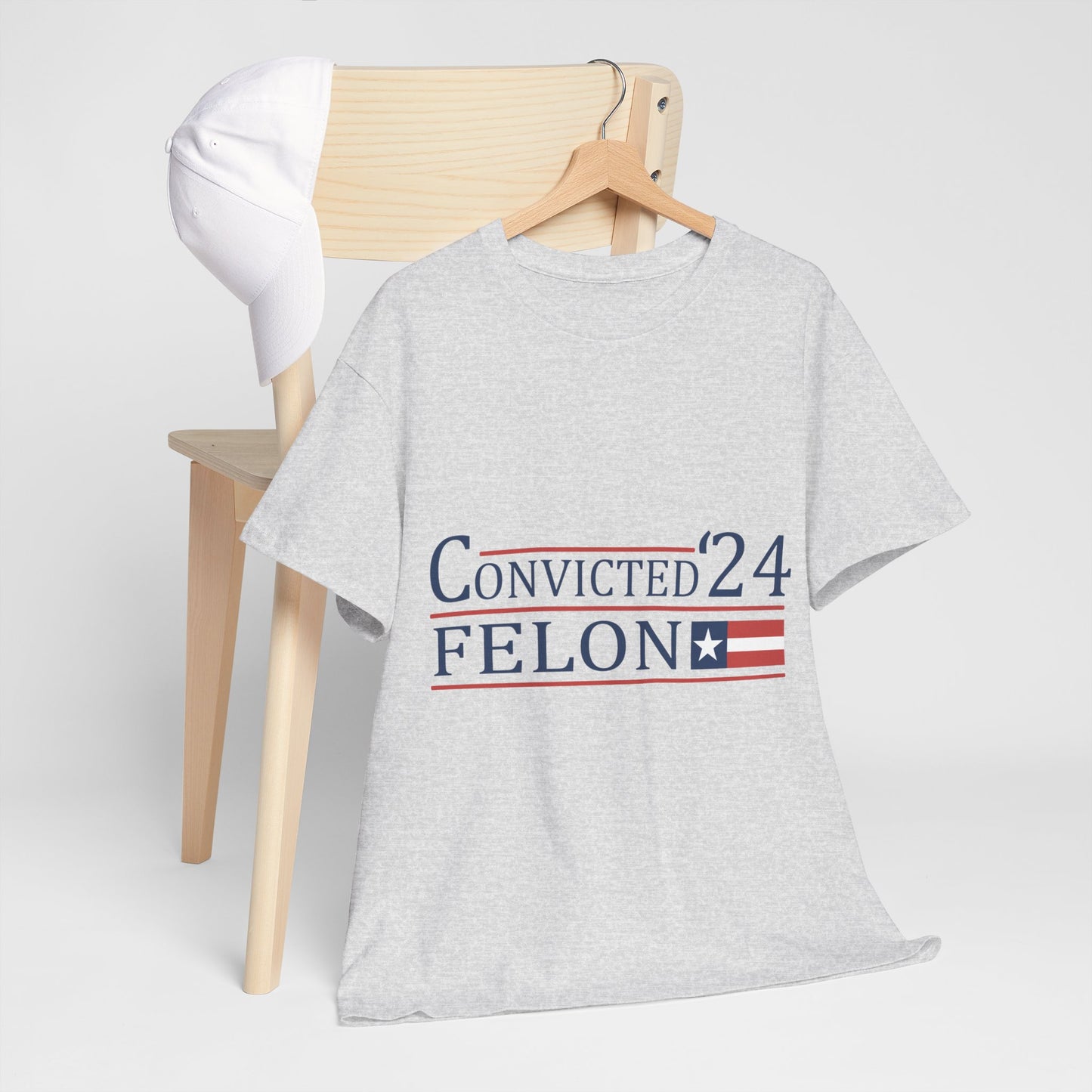 Convicted Felon Unisex Heavy Cotton Tee