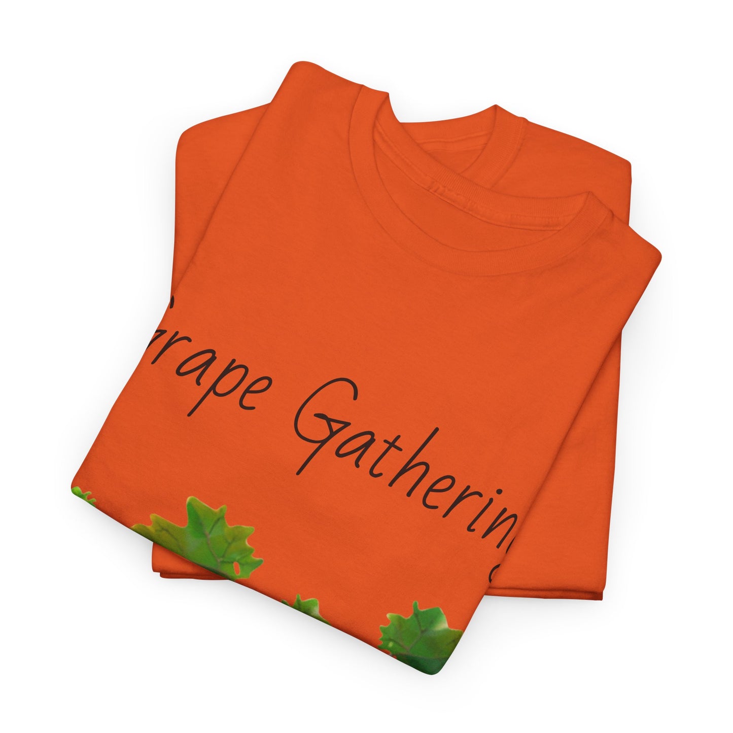 Grape Gathering Unisex Heavy Cotton Tee