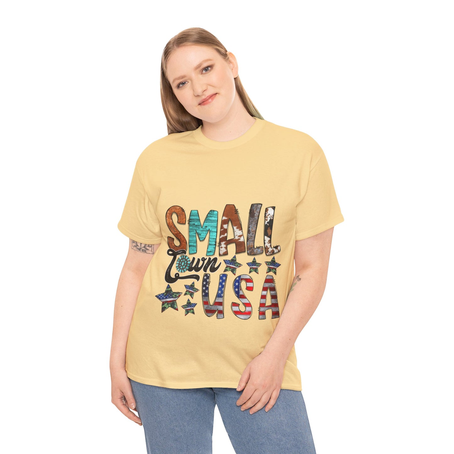 Small Town USA Unisex Heavy Cotton Tee