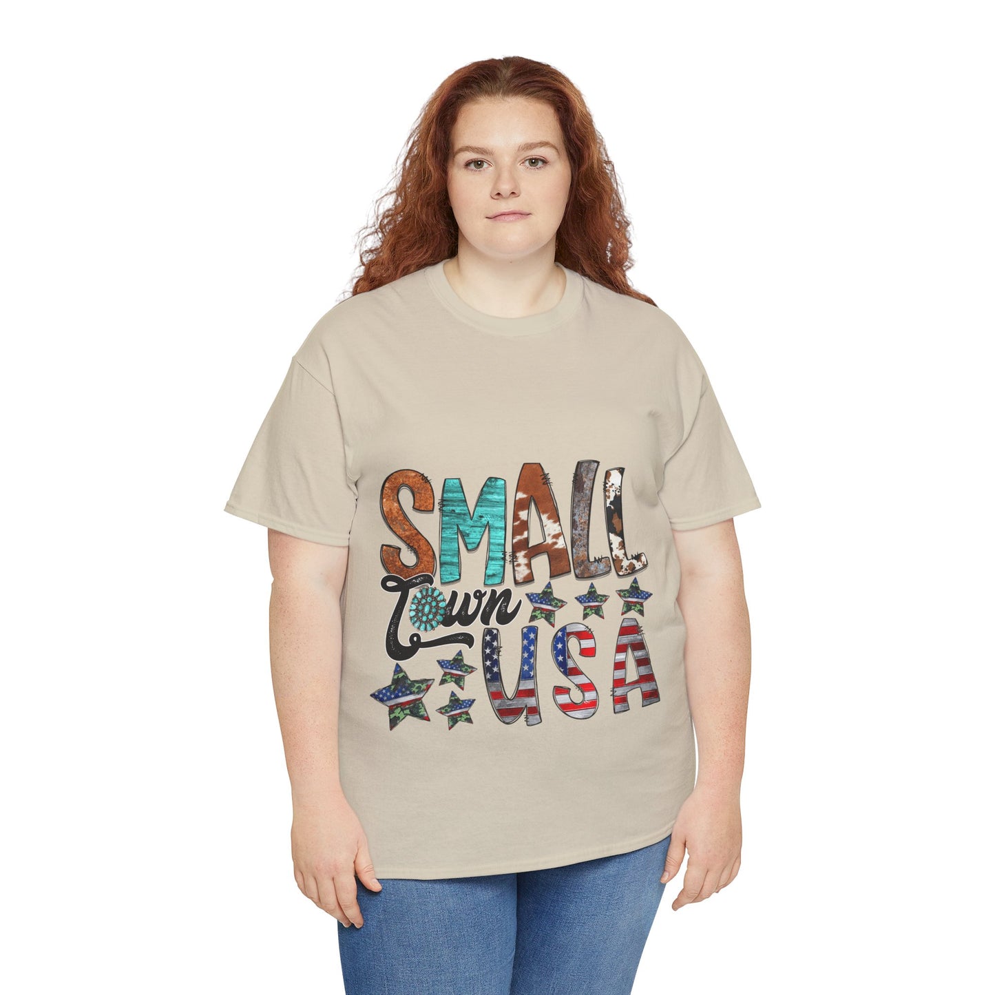 Small Town USA Unisex Heavy Cotton Tee