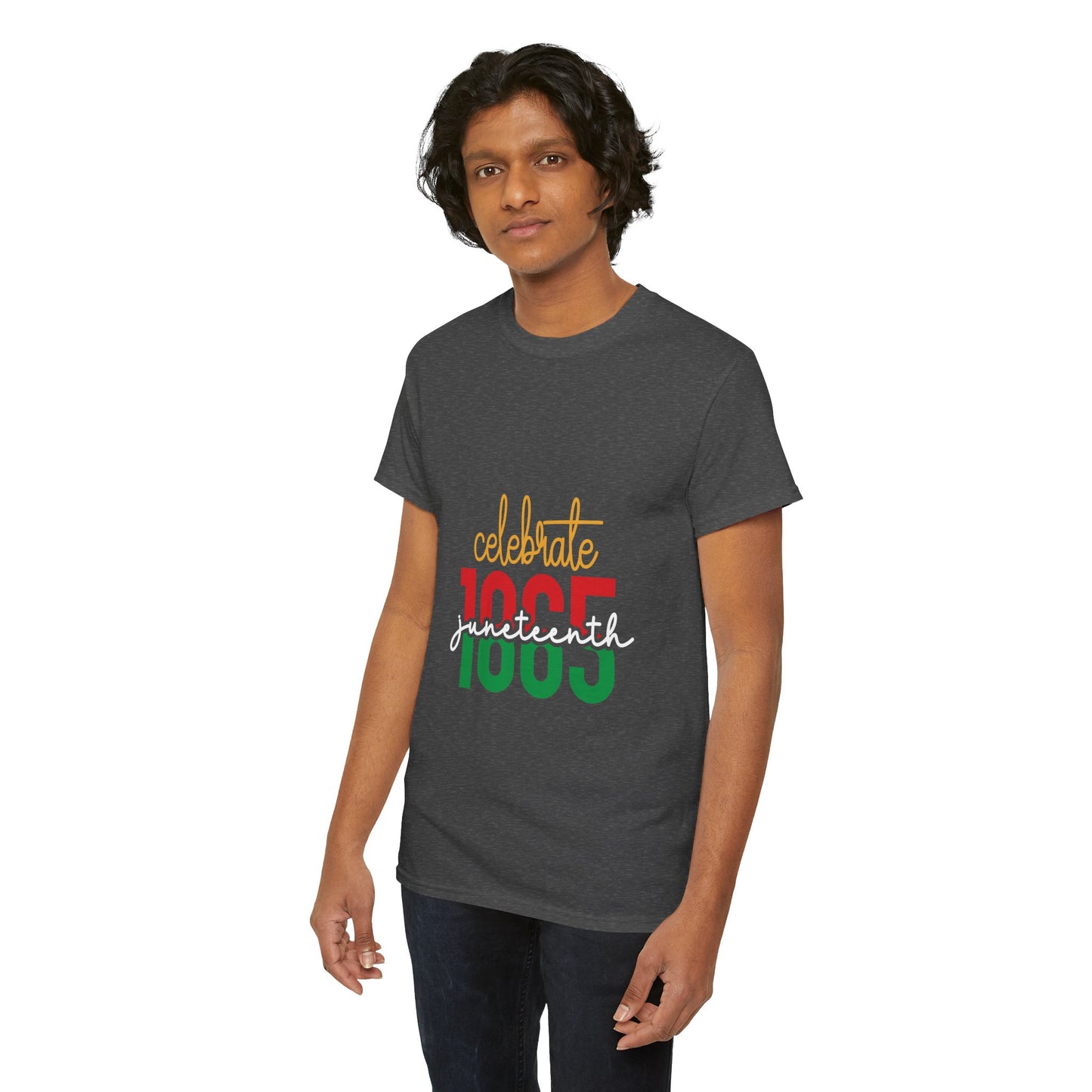 Celebrate Juneteenth Unisex Heavy Cotton Tee