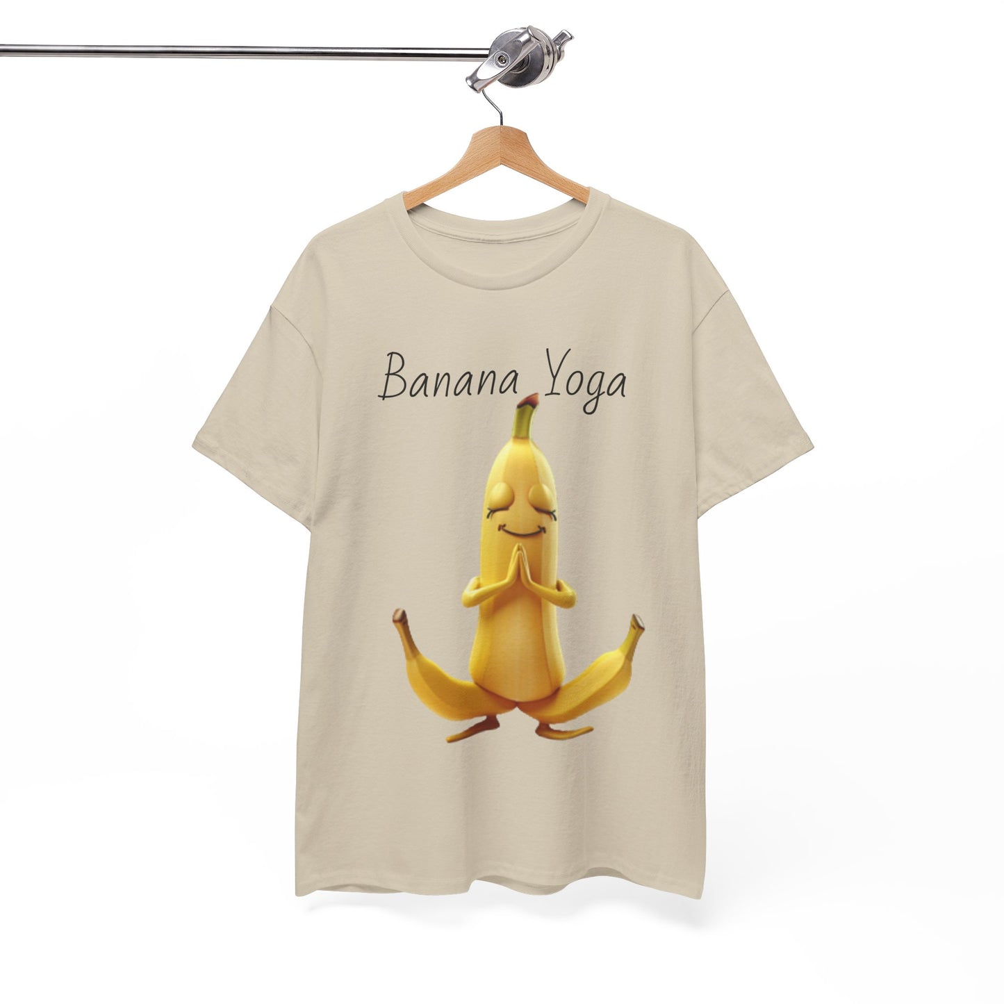 Banana Yoga Unisex Heavy Cotton Tee