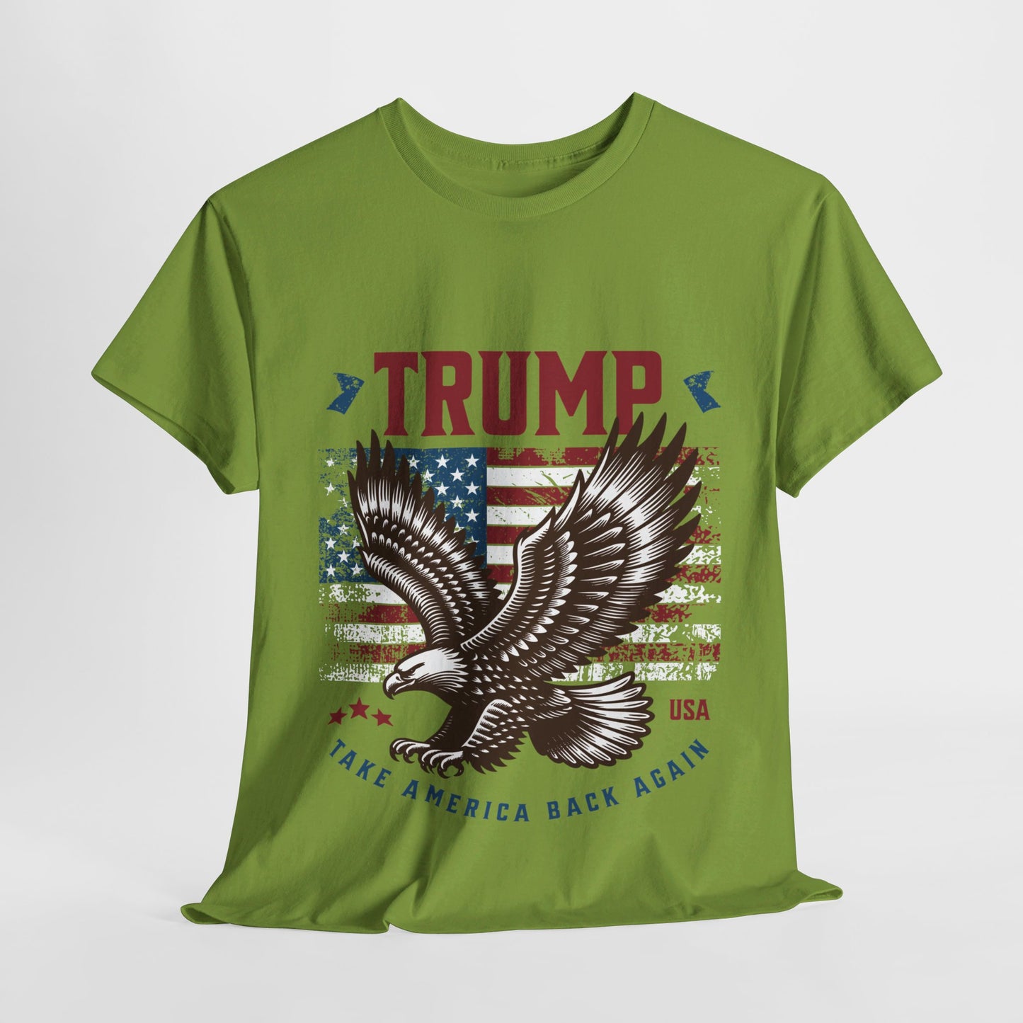 Trump MAGA Eagle Unisex Heavy Cotton Tee