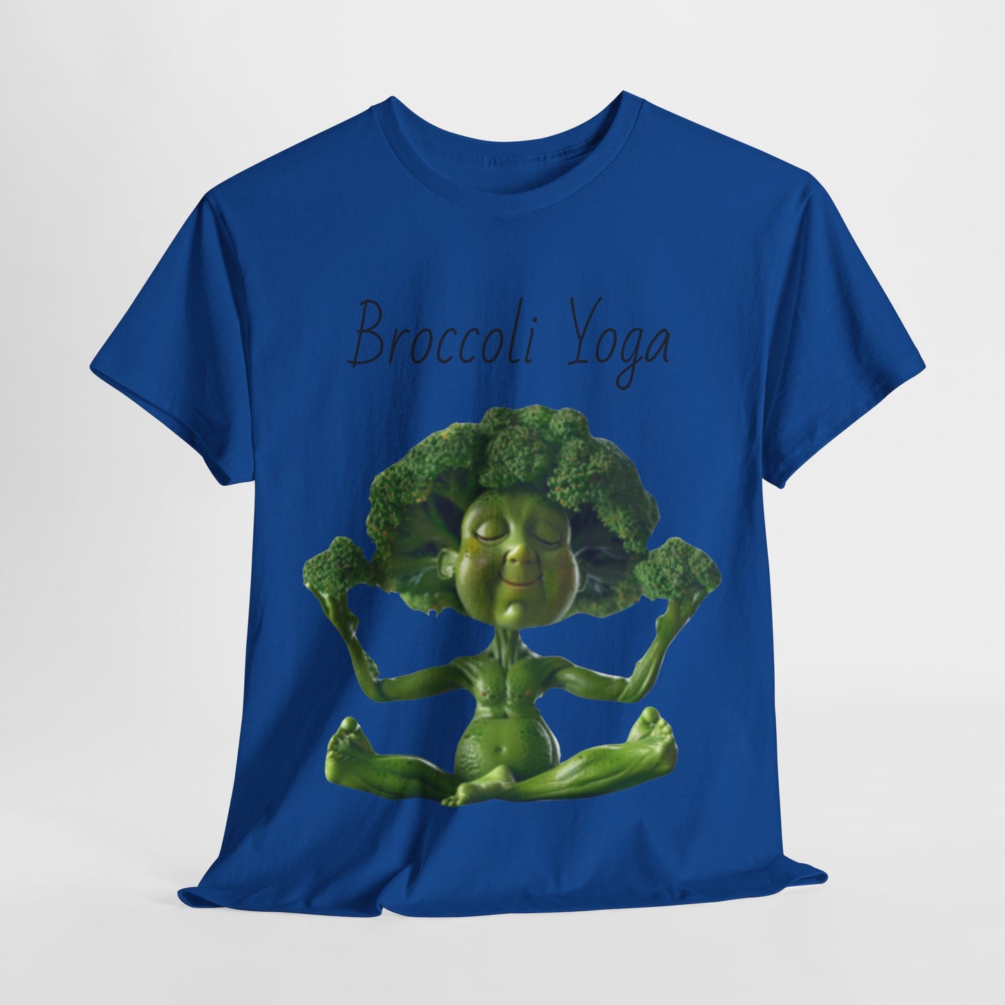 Broccoli Yoga Unisex Heavy Cotton Tee