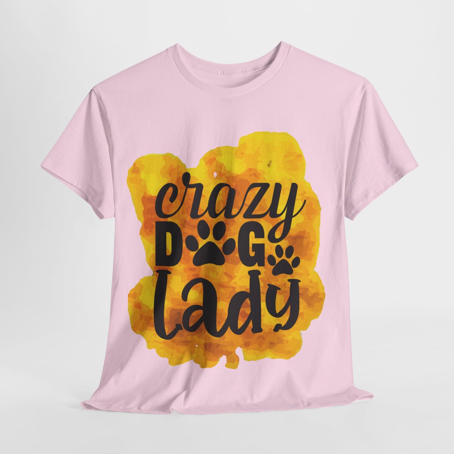 Crazy Dog Lady Unisex Heavy Cotton Tee