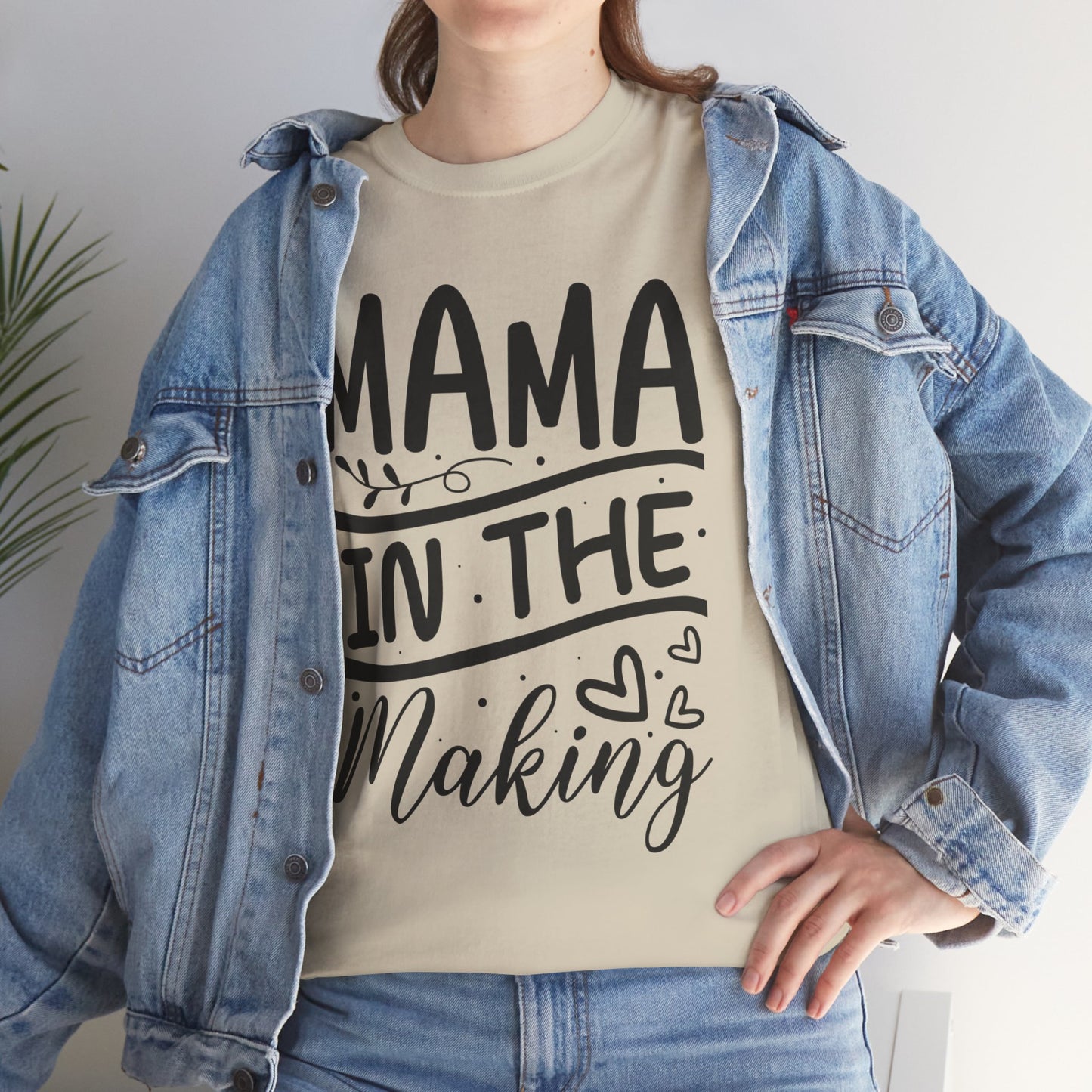 Momma In The Making Unisex Heavy Cotton Tee