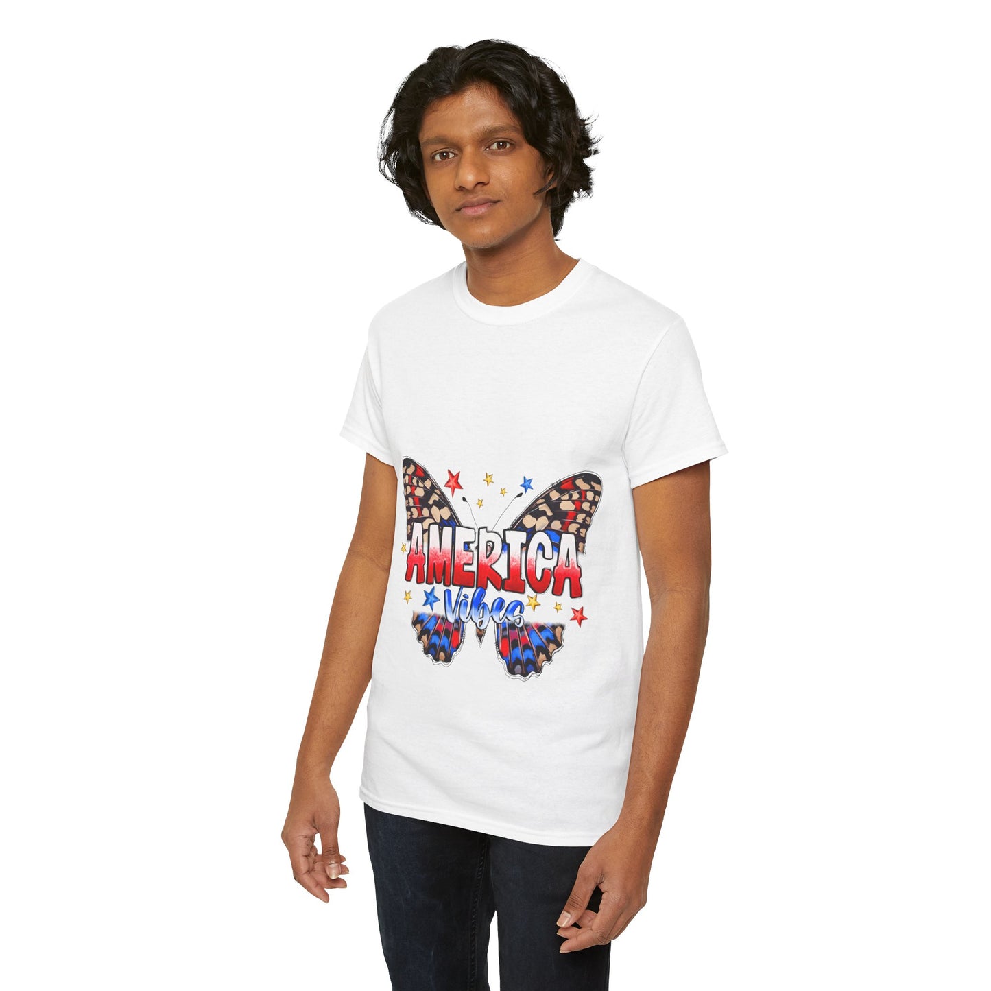 America Vibes Unisex Heavy Cotton Tee