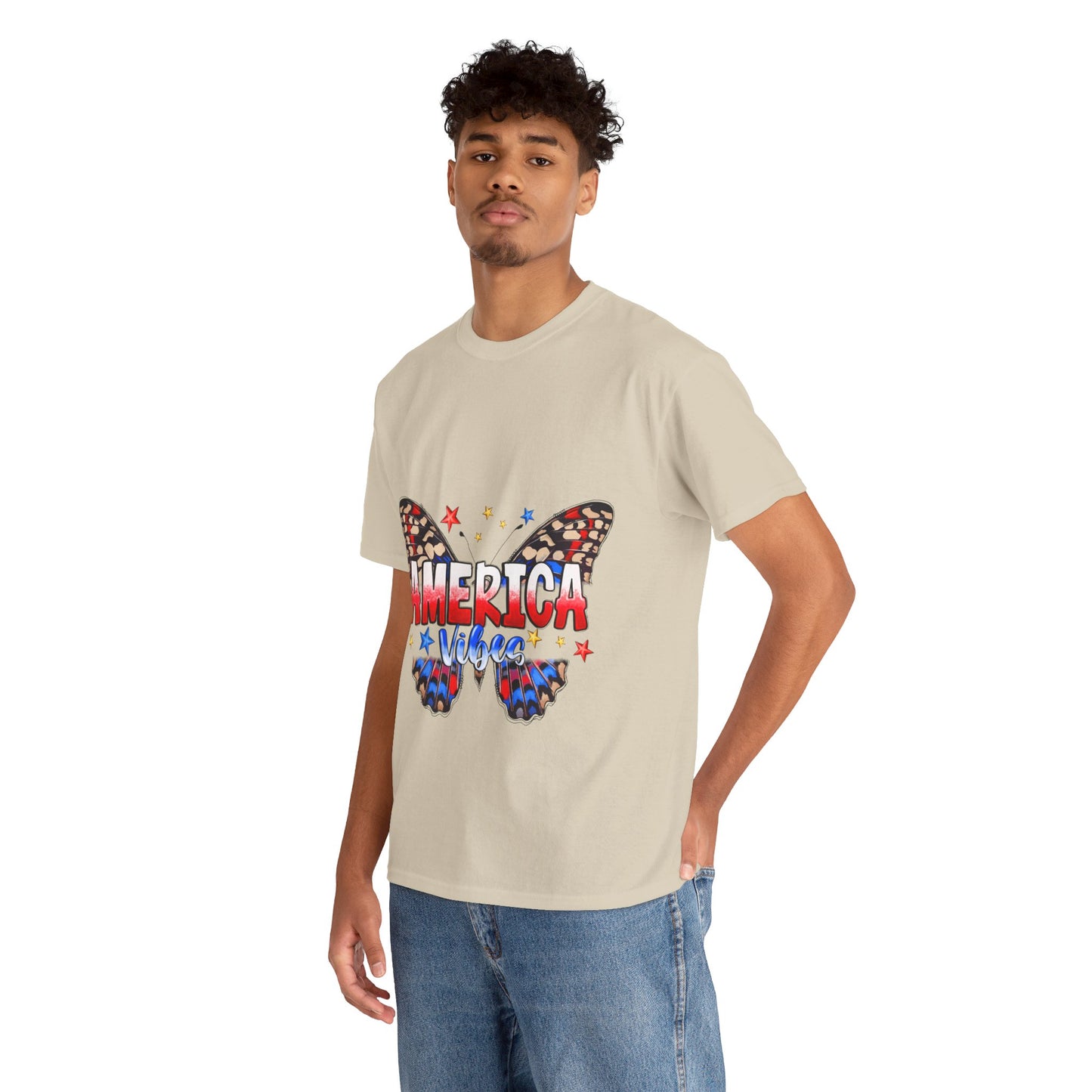 America Vibes Unisex Heavy Cotton Tee