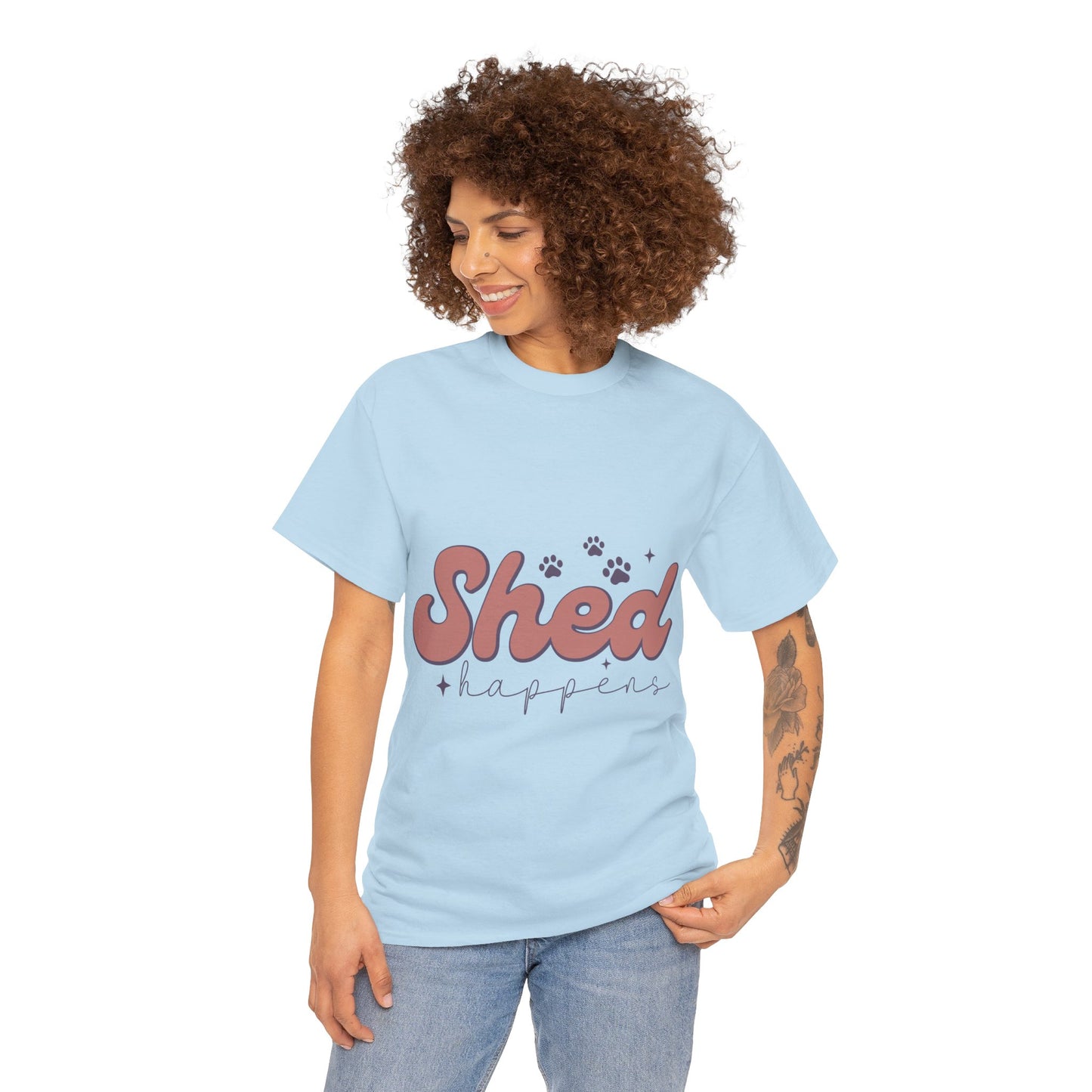 Shed Happens Unisex Heavy Cotton Tee