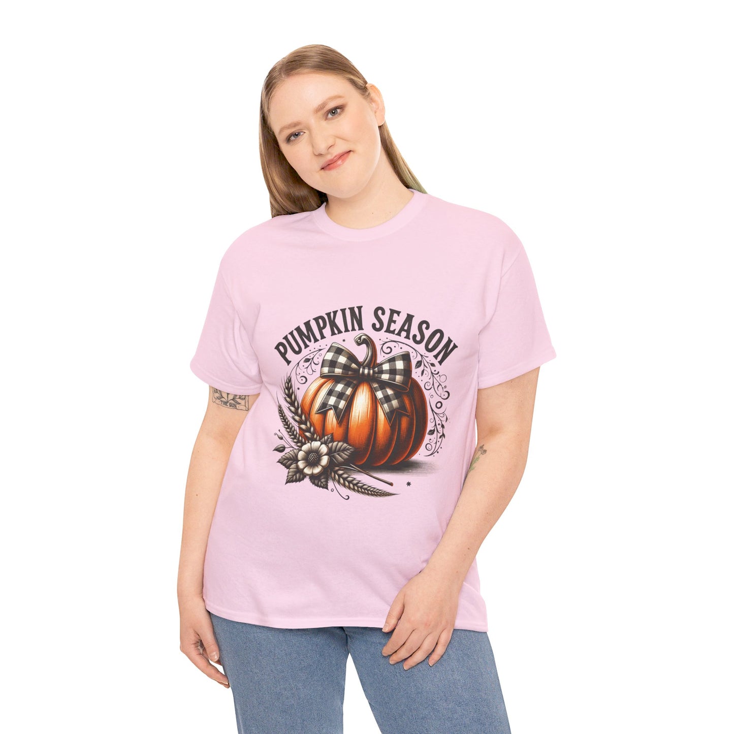 Pumpkin Season Unisex Heavy Cotton Tee