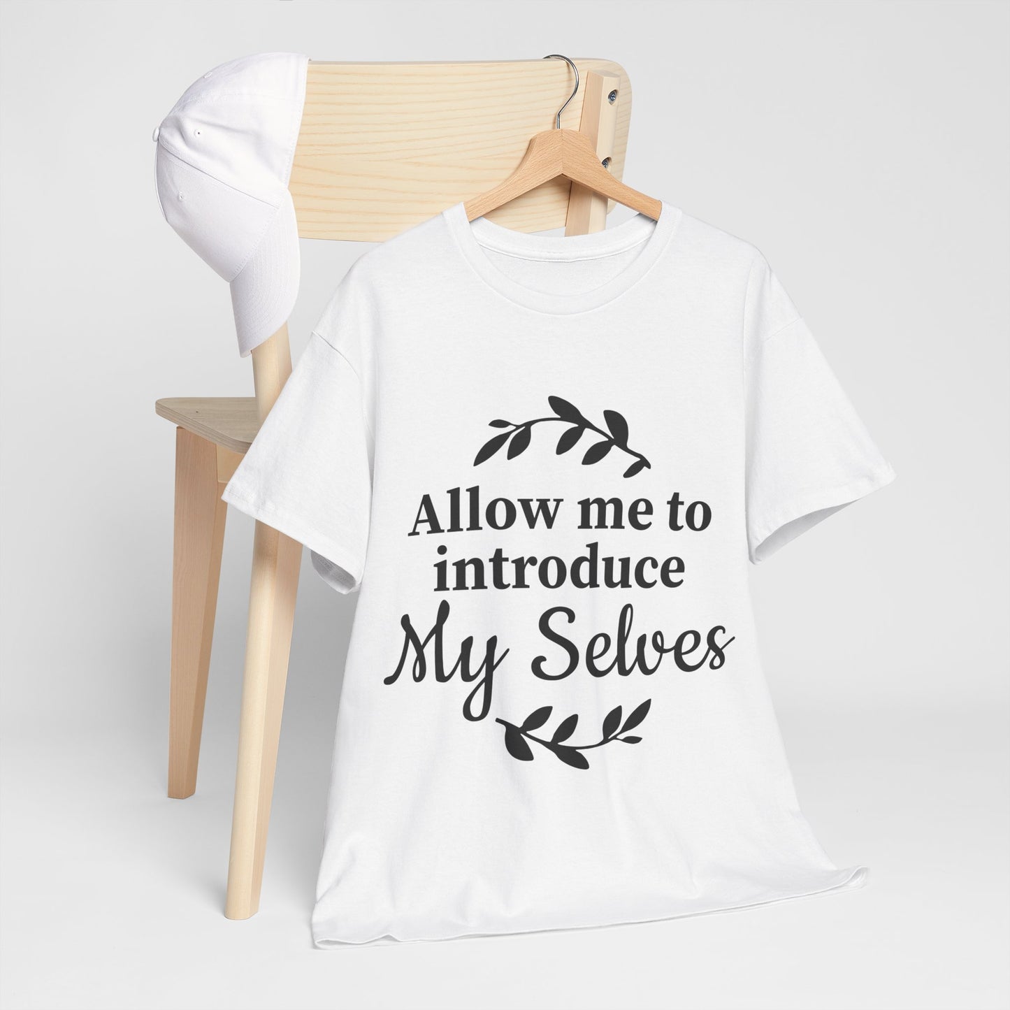 Allow Me To Introduce My Selves Unisex Heavy Cotton Tee