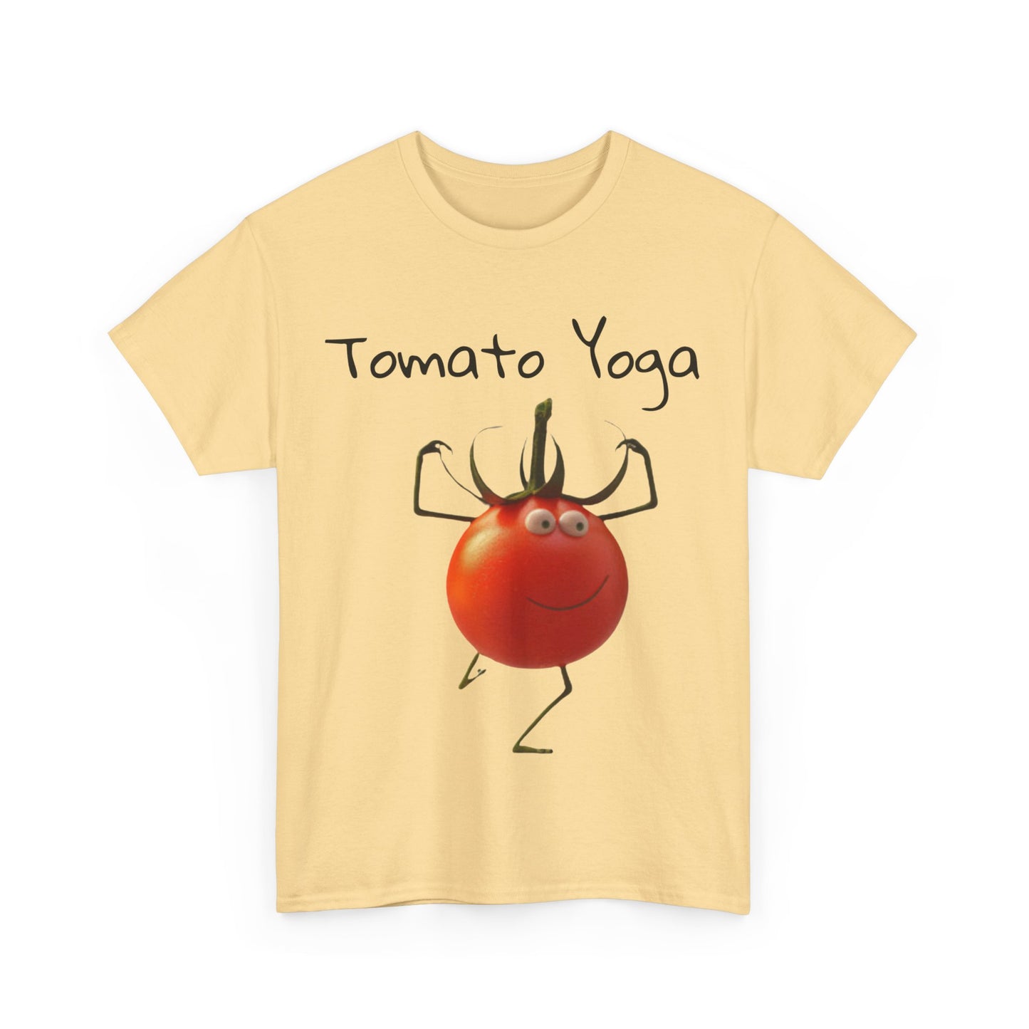 Tomato Yoga Unisex Heavy Cotton Tee