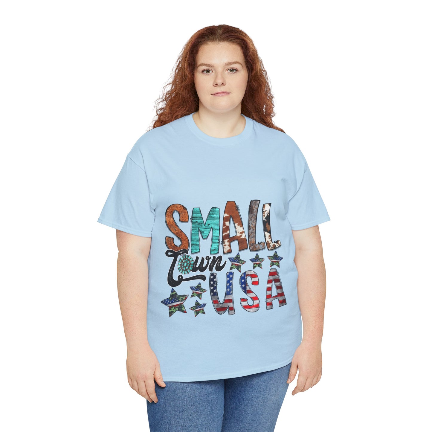 Small Town USA Unisex Heavy Cotton Tee