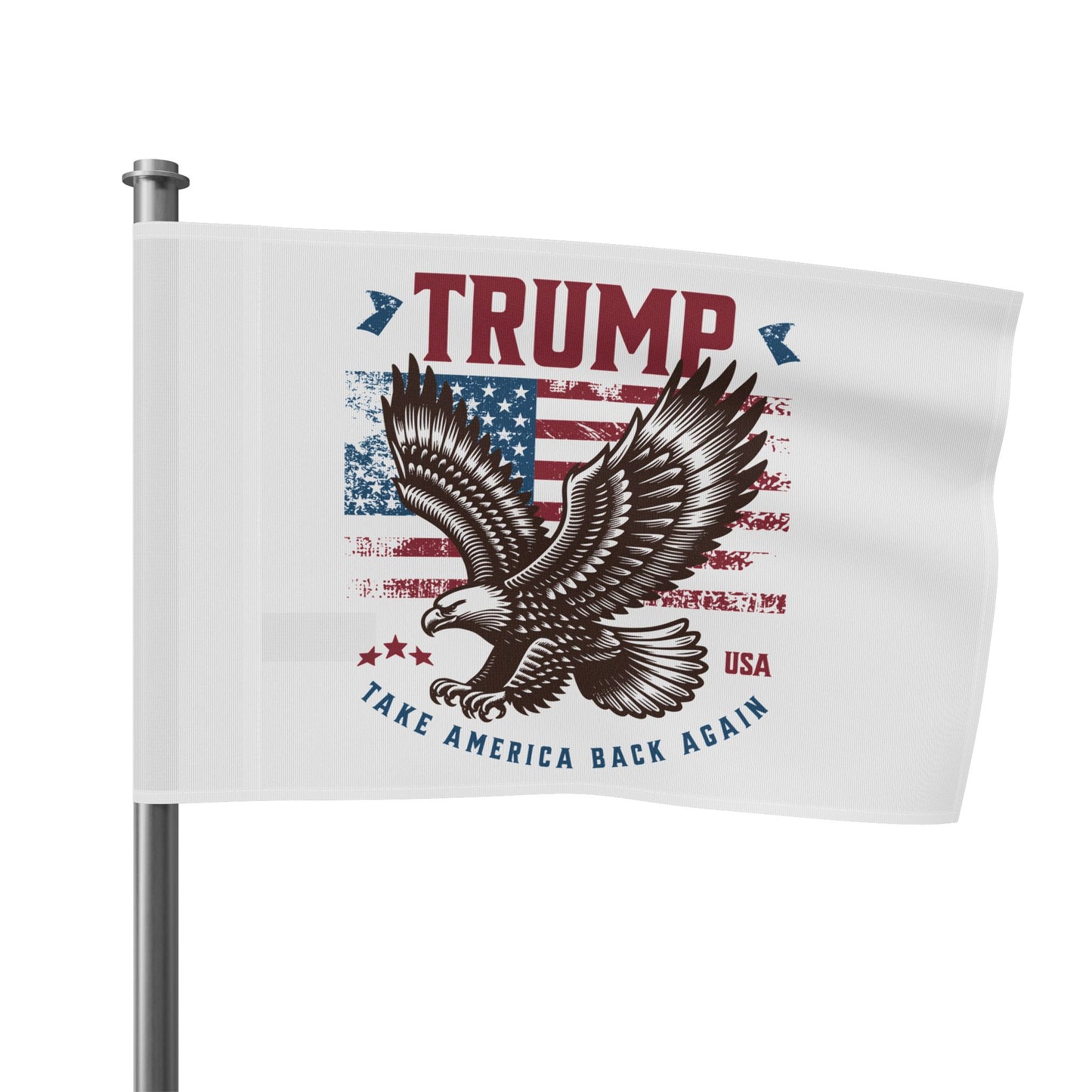 Trump Eagle Flag