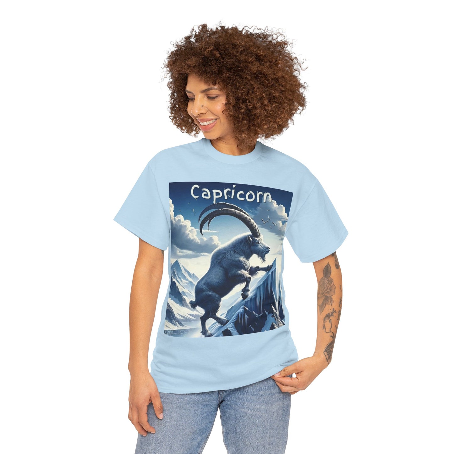 Capricorn Unisex Heavy Cotton Tee