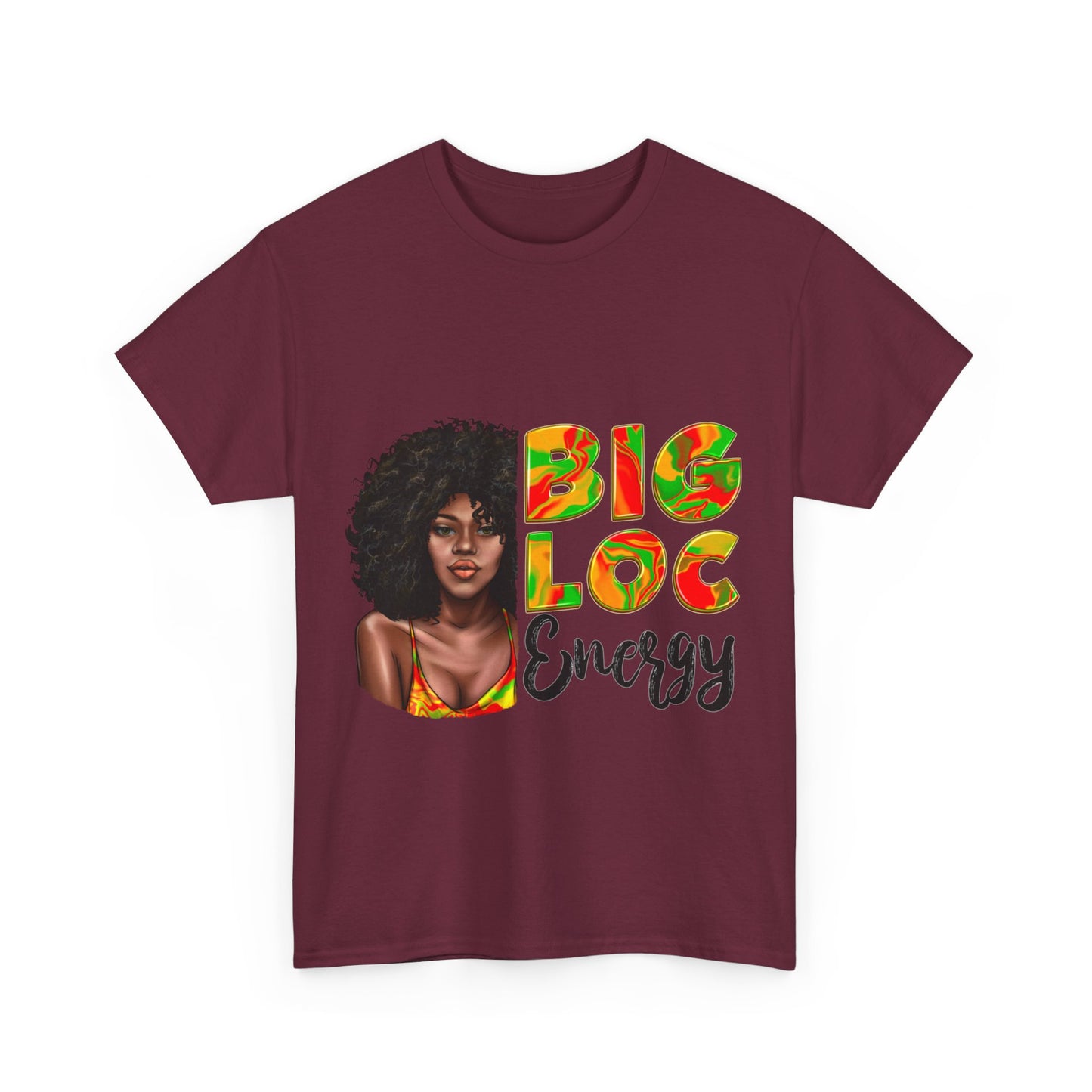 Big Loc Energy Unisex Heavy Cotton Tee