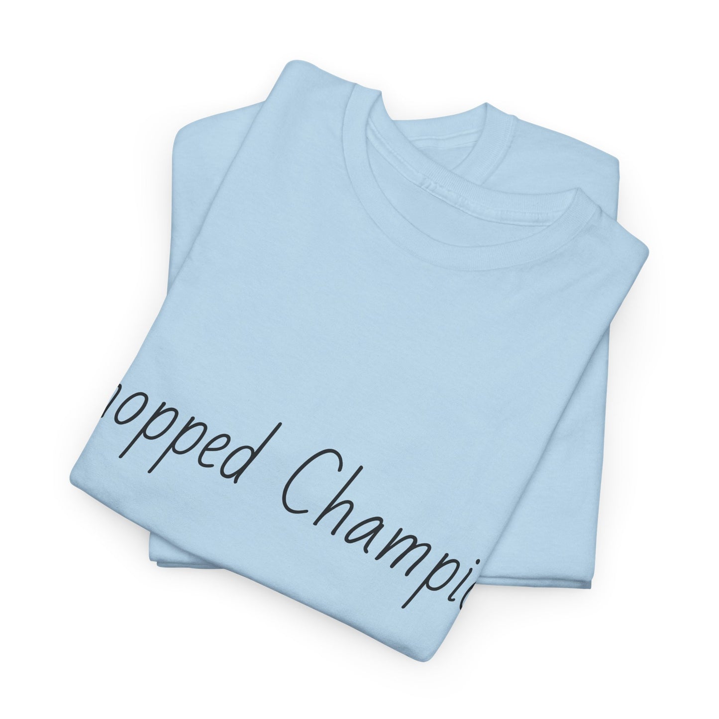 Chopped Champion Unisex Heavy Cotton Tee