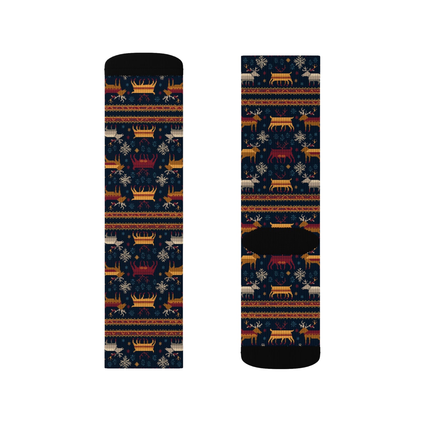 Ugly Sweater Collection 2 Sublimation Socks