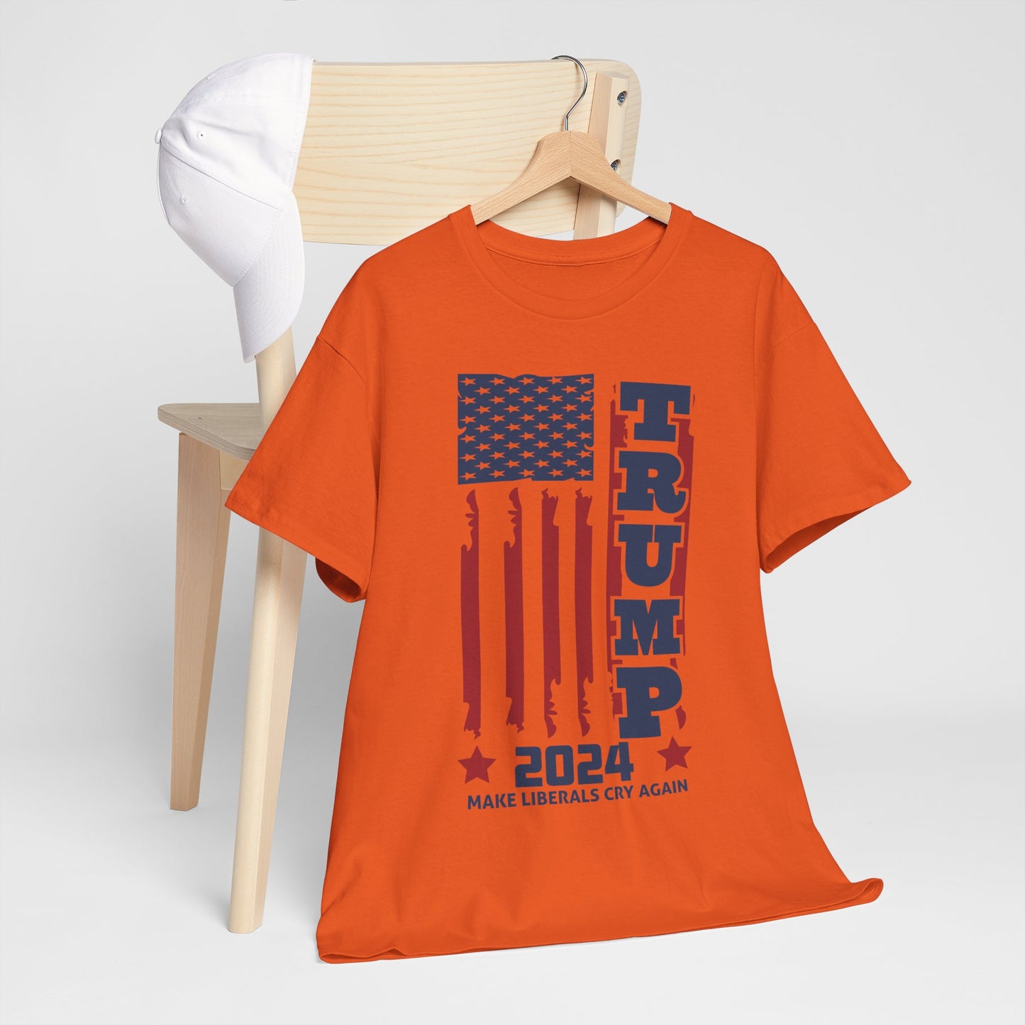 Trump 2024 A Unisex Heavy Cotton Tee