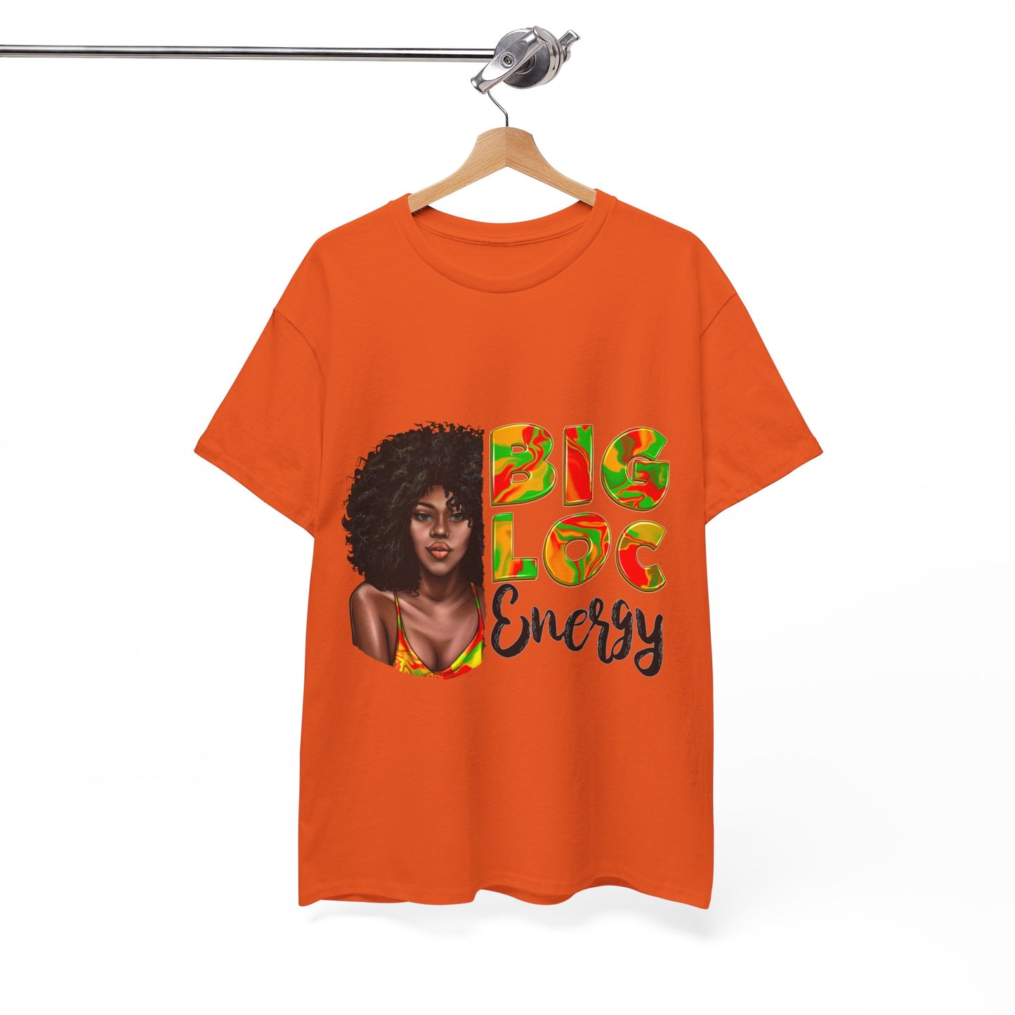 Big Loc Energy Unisex Heavy Cotton Tee