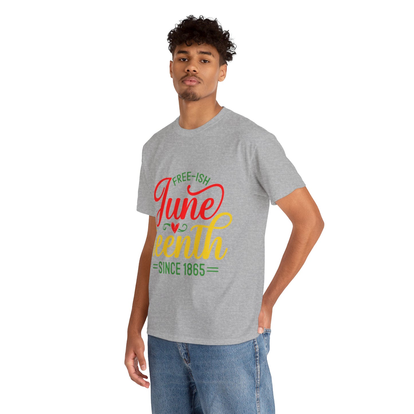 Juneteenth Free-ish Unisex Heavy Cotton Tee