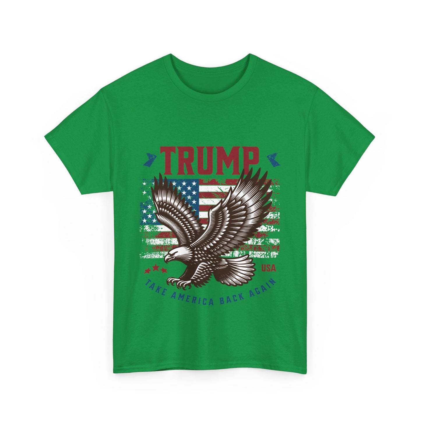 Trump MAGA Eagle Unisex Heavy Cotton Tee