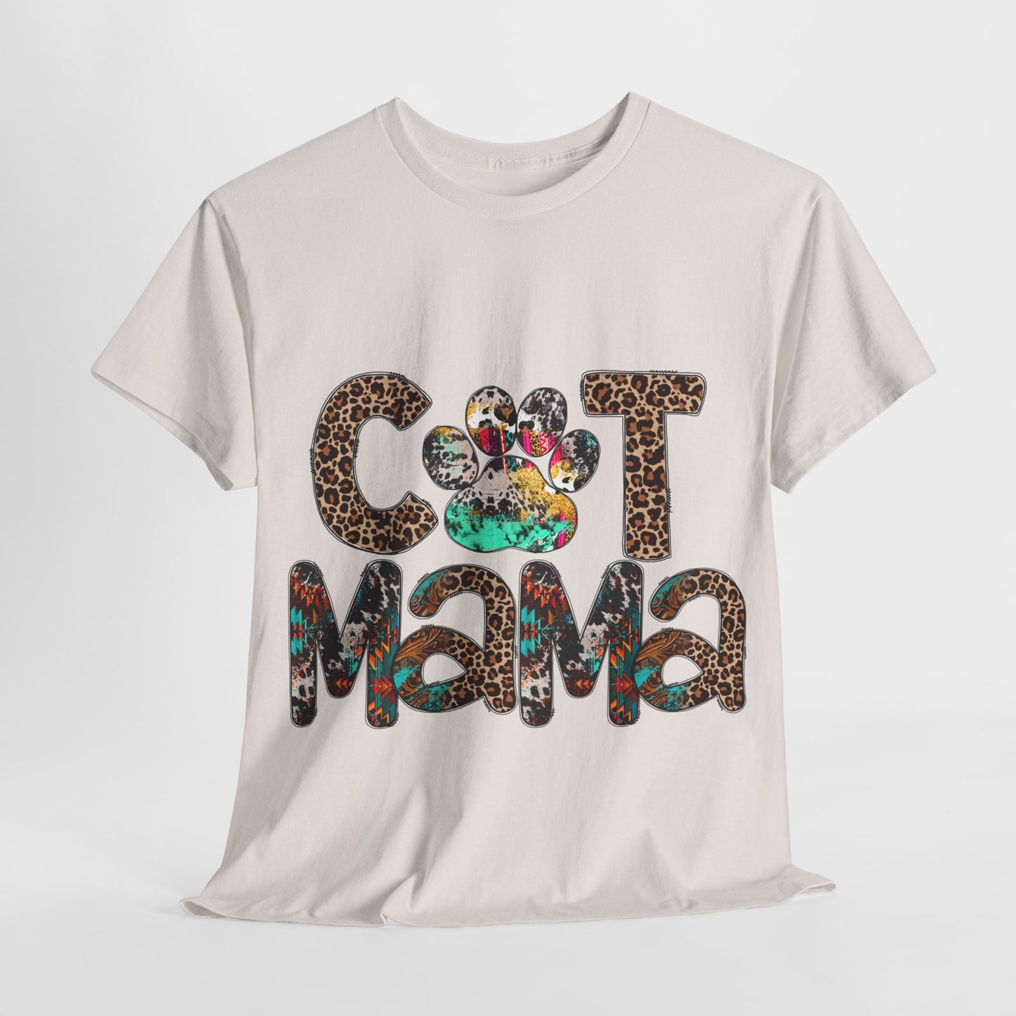 Cat Mama2 Unisex Heavy Cotton Tee