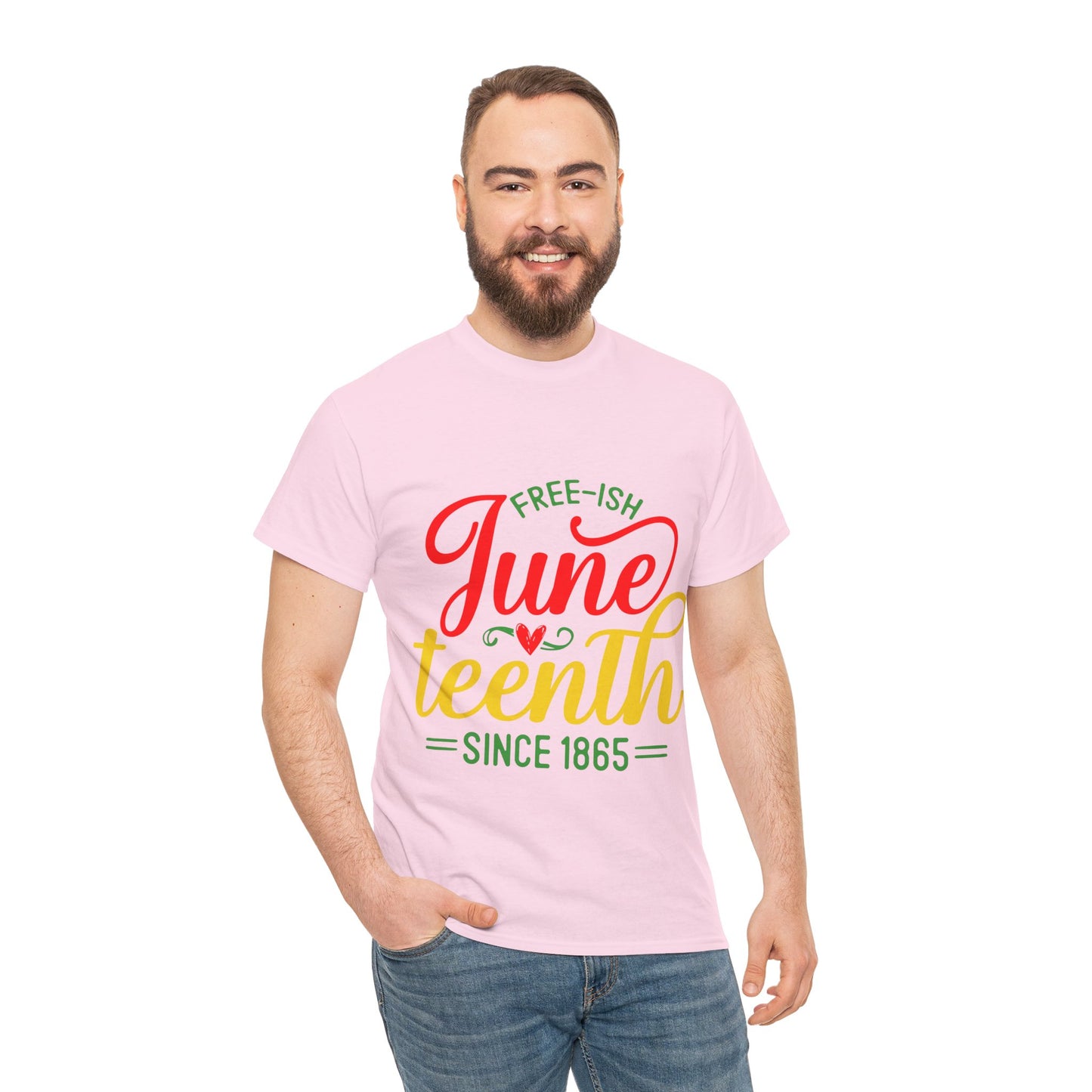 Juneteenth Free-ish Unisex Heavy Cotton Tee