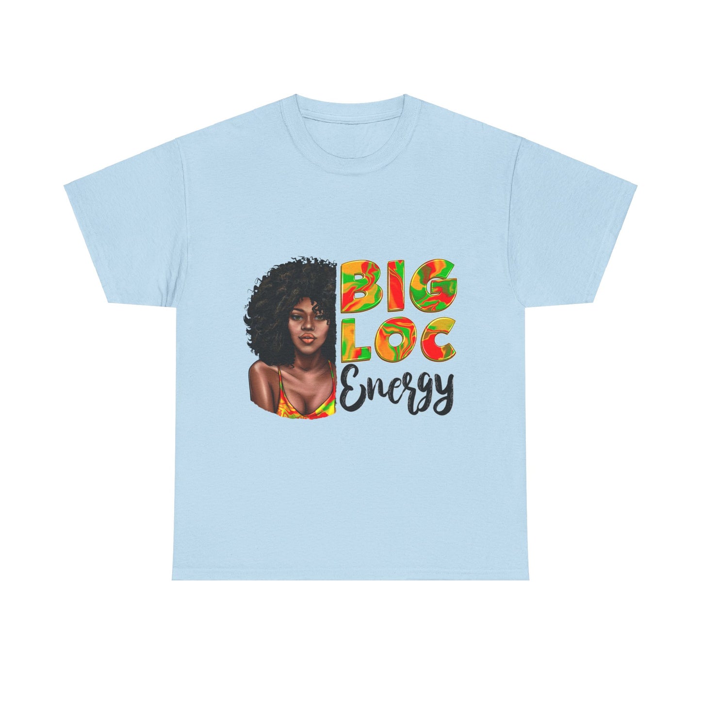 Big Loc Energy Unisex Heavy Cotton Tee