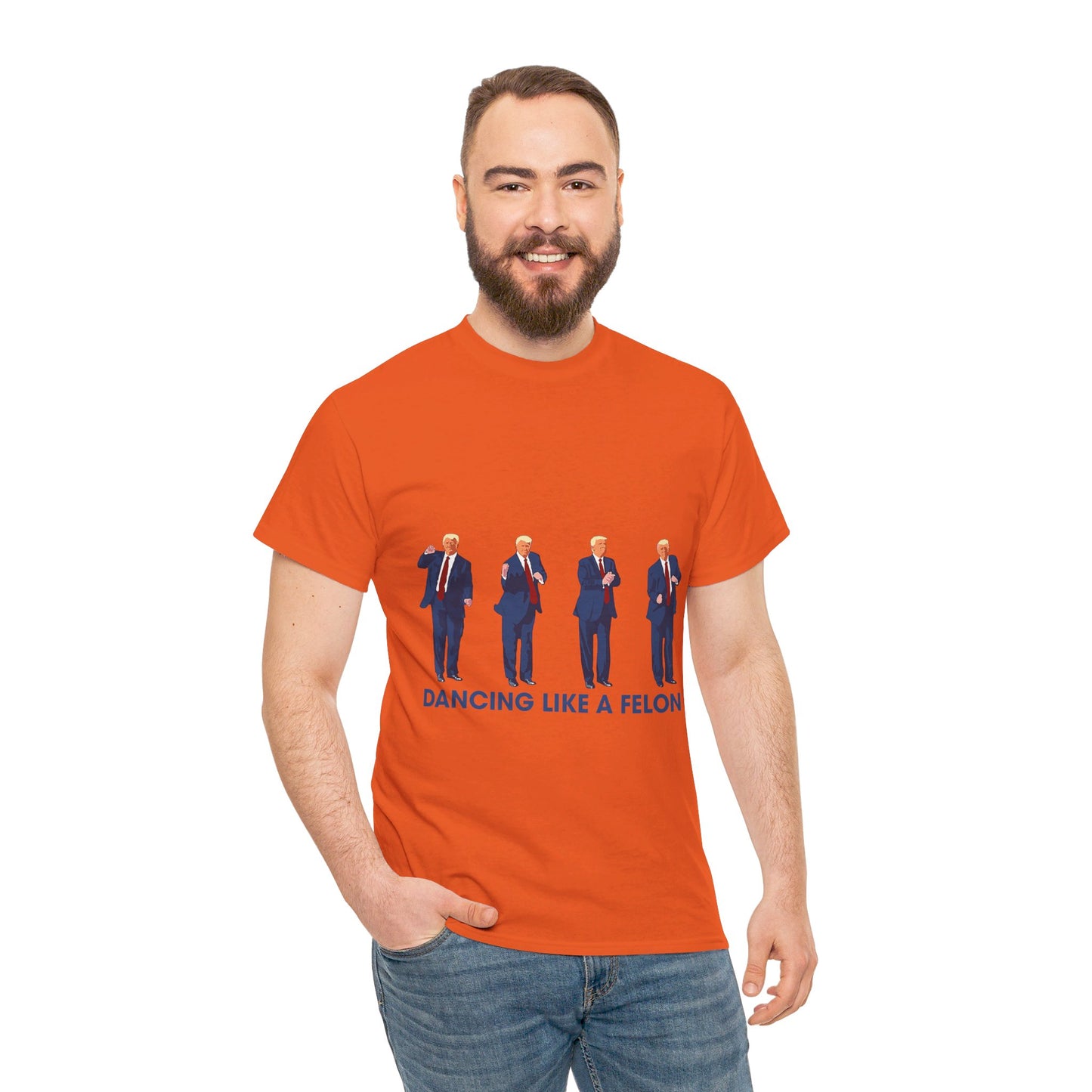 Dancing Like A Felon Unisex Heavy Cotton Tee