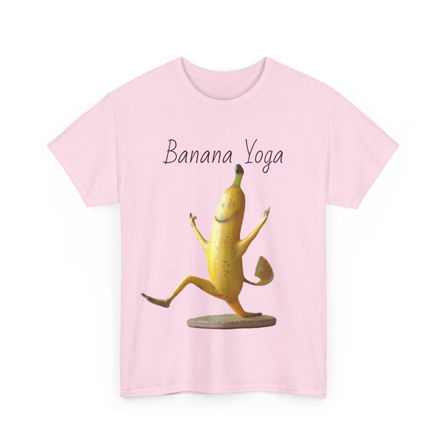 Banana Yoga2 Unisex Heavy Cotton Tee