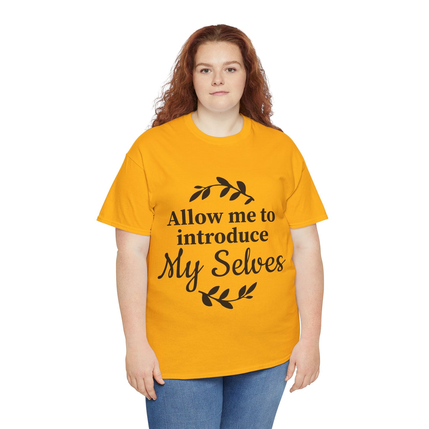 Allow Me To Introduce My Selves Unisex Heavy Cotton Tee