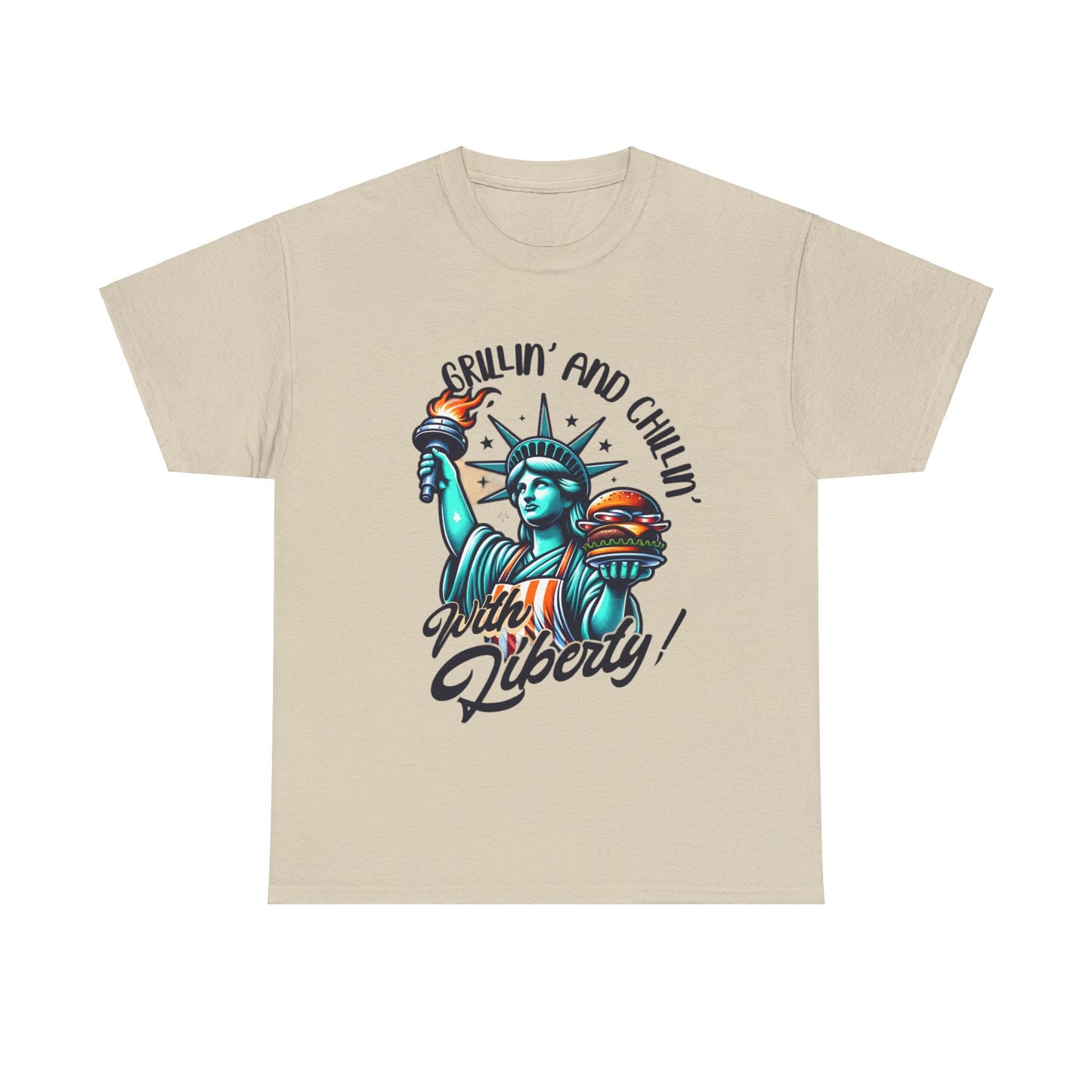 Grillin' Unisex Heavy Cotton Tee