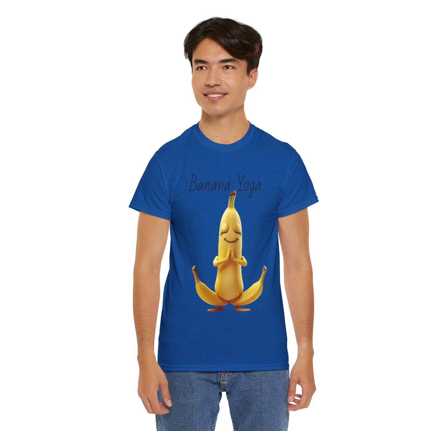 Banana Yoga Unisex Heavy Cotton Tee