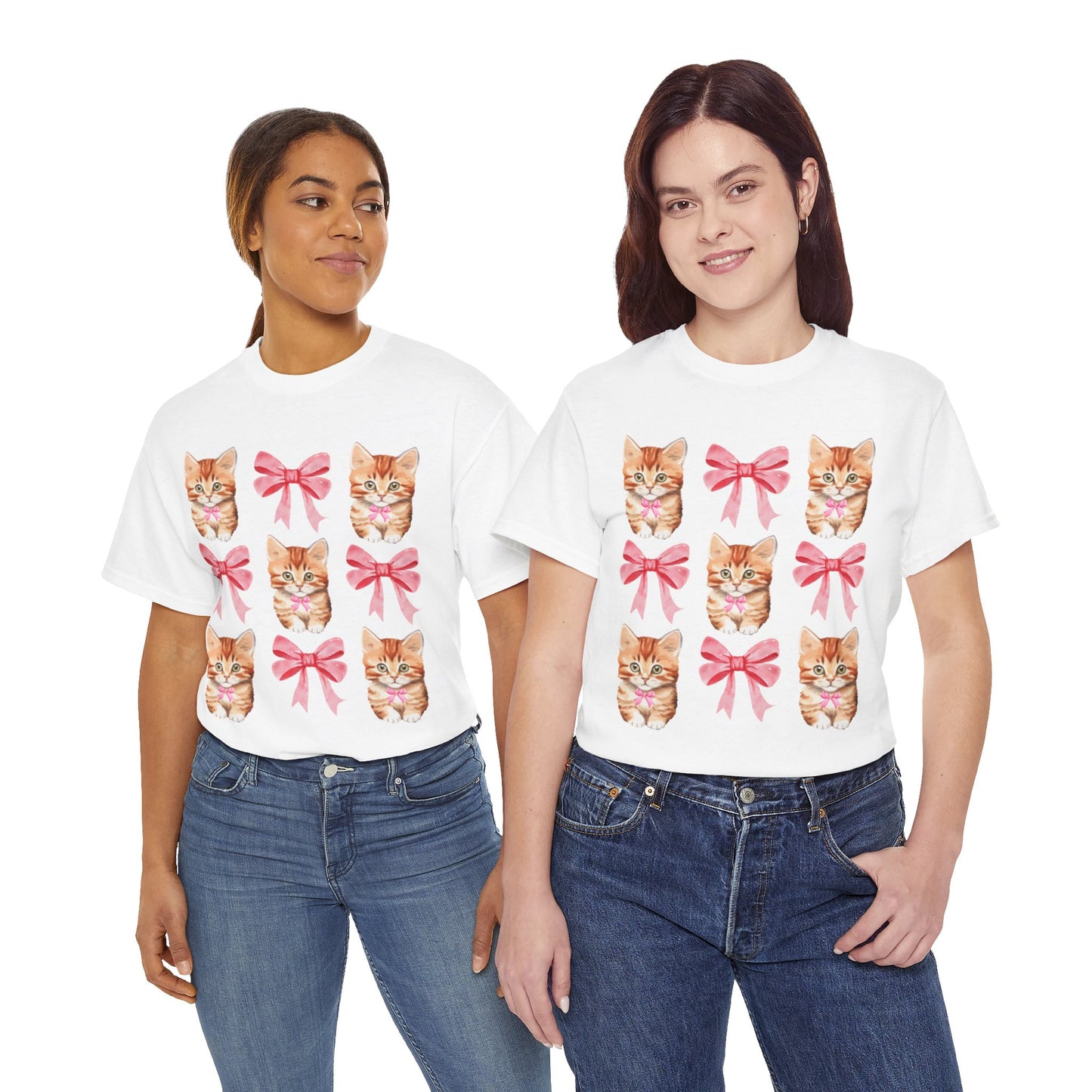 Cat Coquette Unisex Heavy Cotton Tee