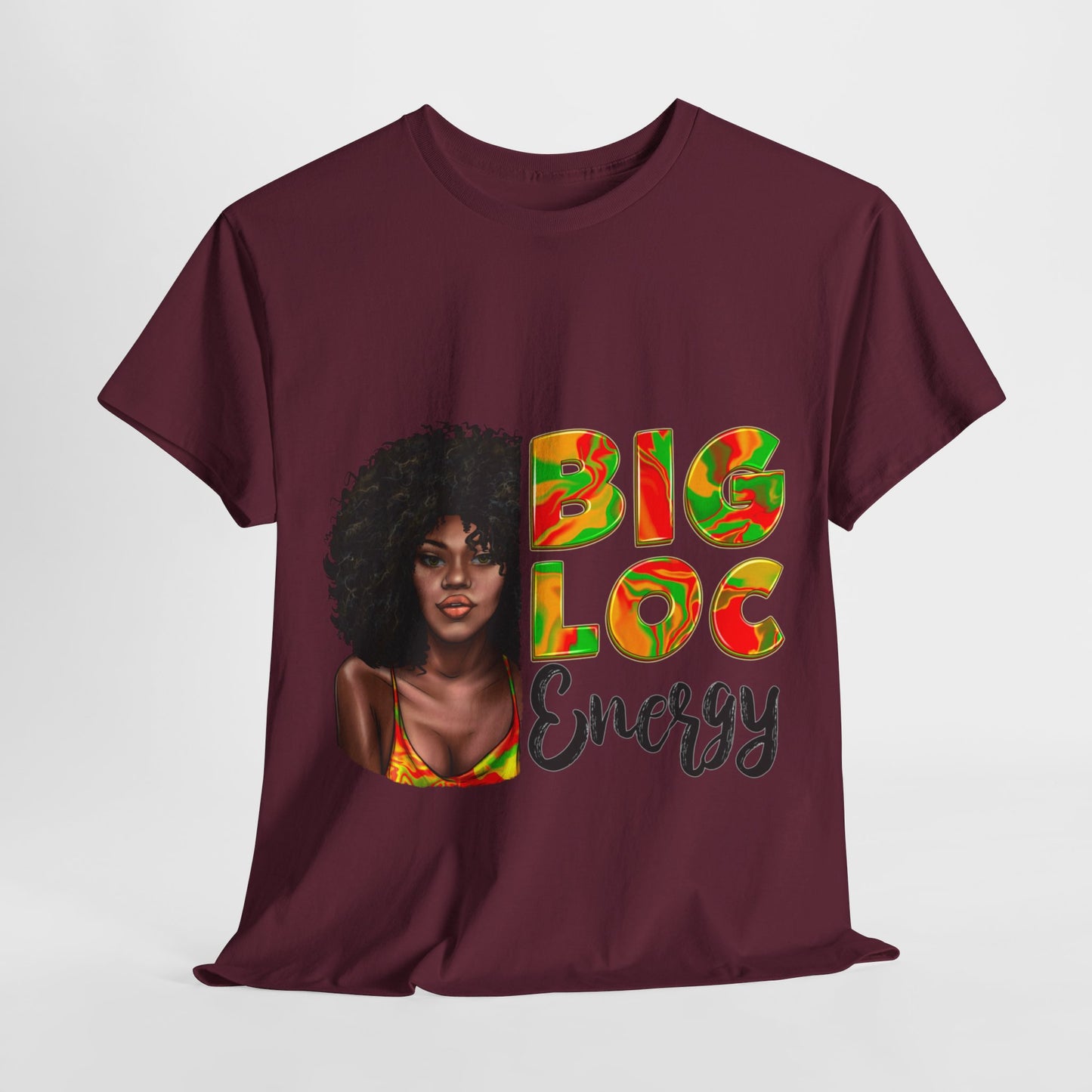 Big Loc Energy Unisex Heavy Cotton Tee