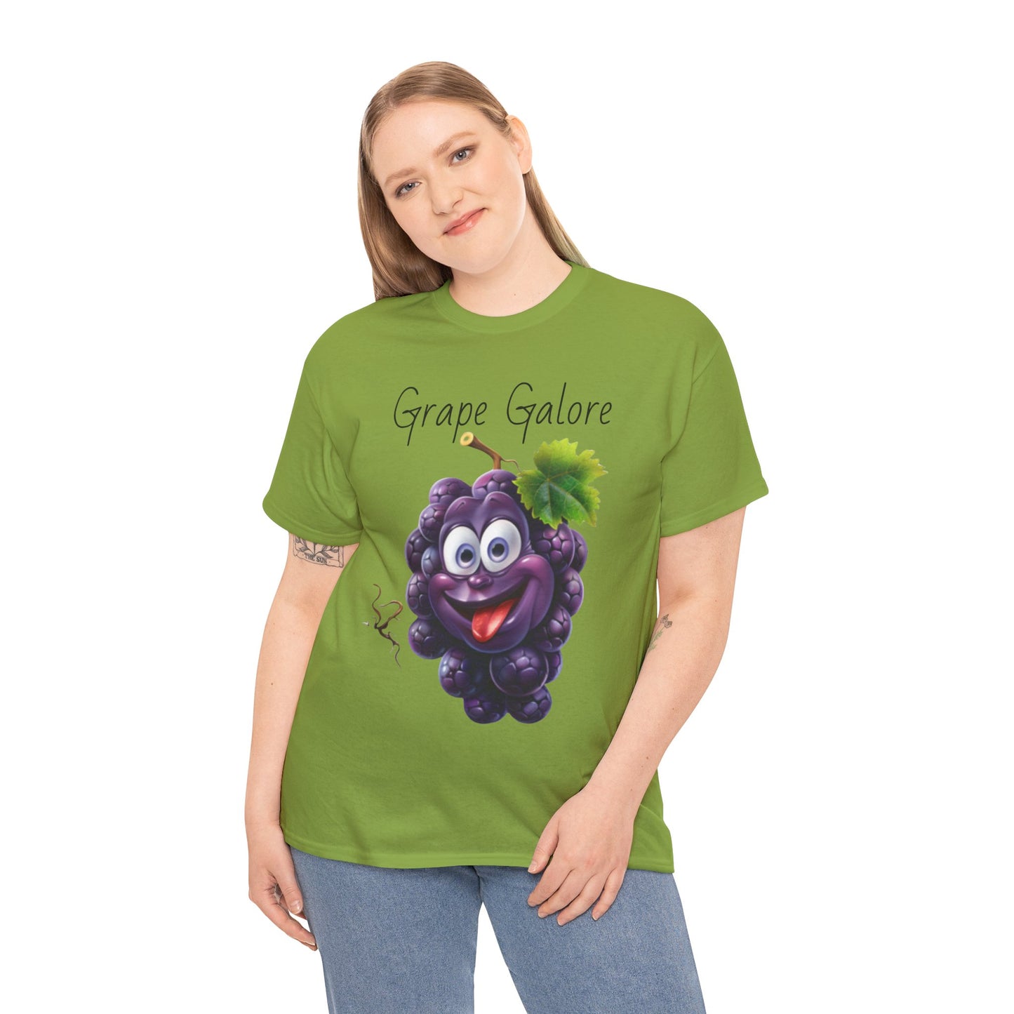 Grape Galore Unisex Heavy Cotton Tee