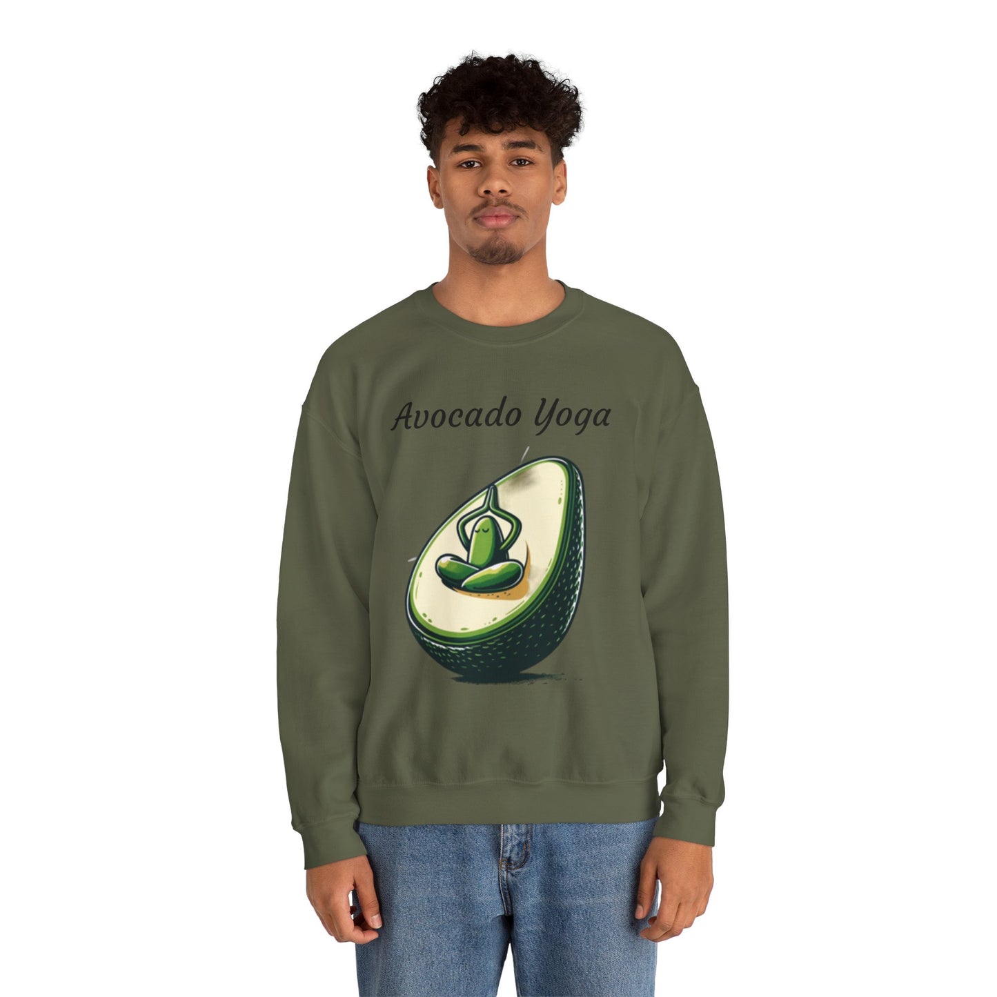 Avocado Yoga Unisex Heavy Blend™ Crewneck Sweatshirt