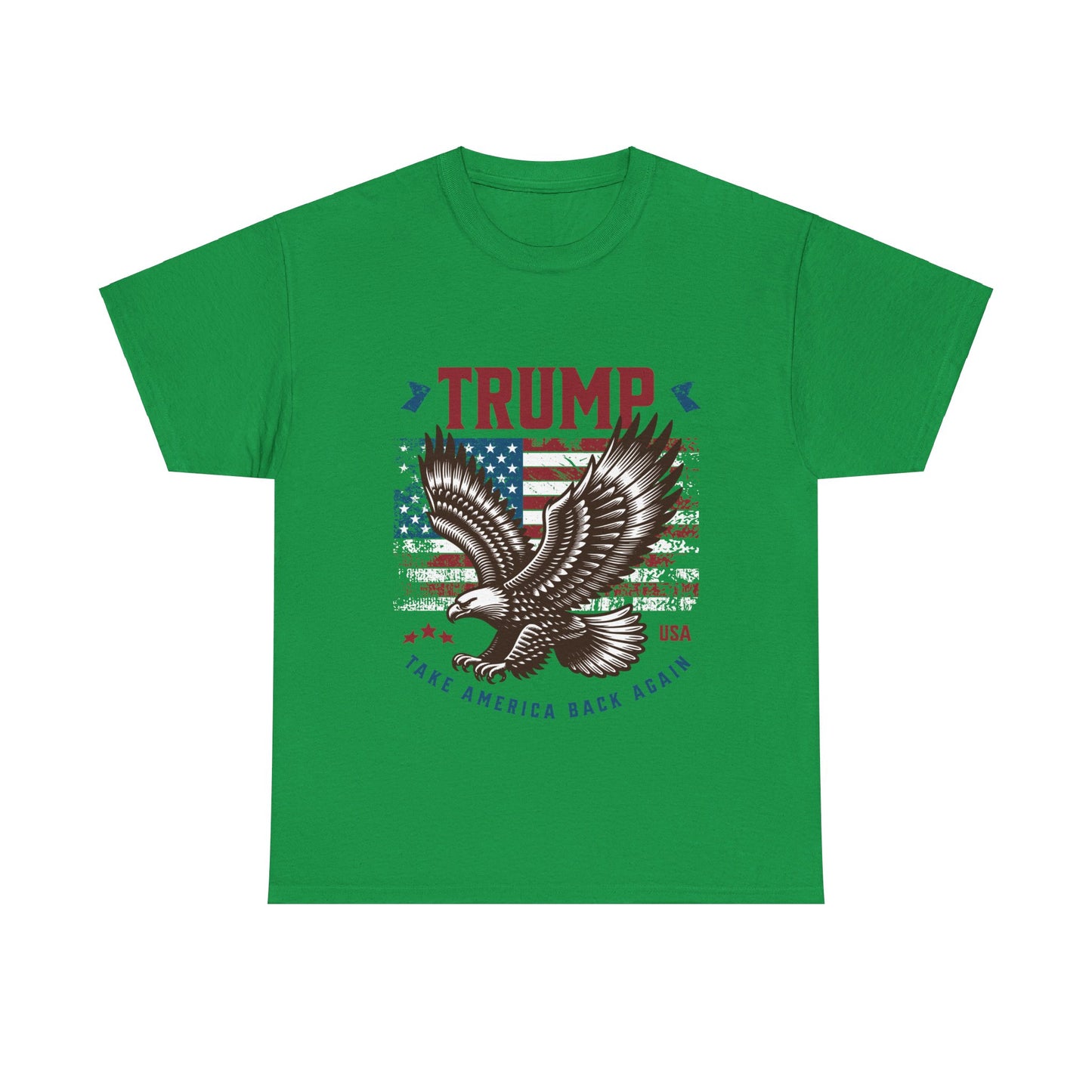 Trump MAGA Eagle Unisex Heavy Cotton Tee