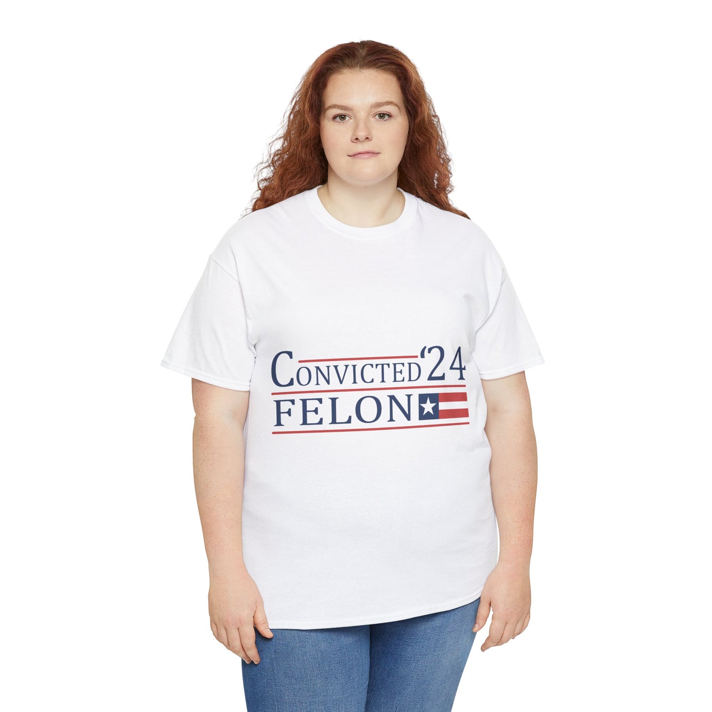 Convicted Felon Unisex Heavy Cotton Tee