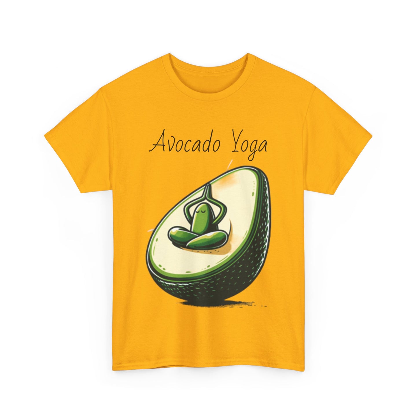 Avocado Yoga Unisex Heavy Cotton Tee