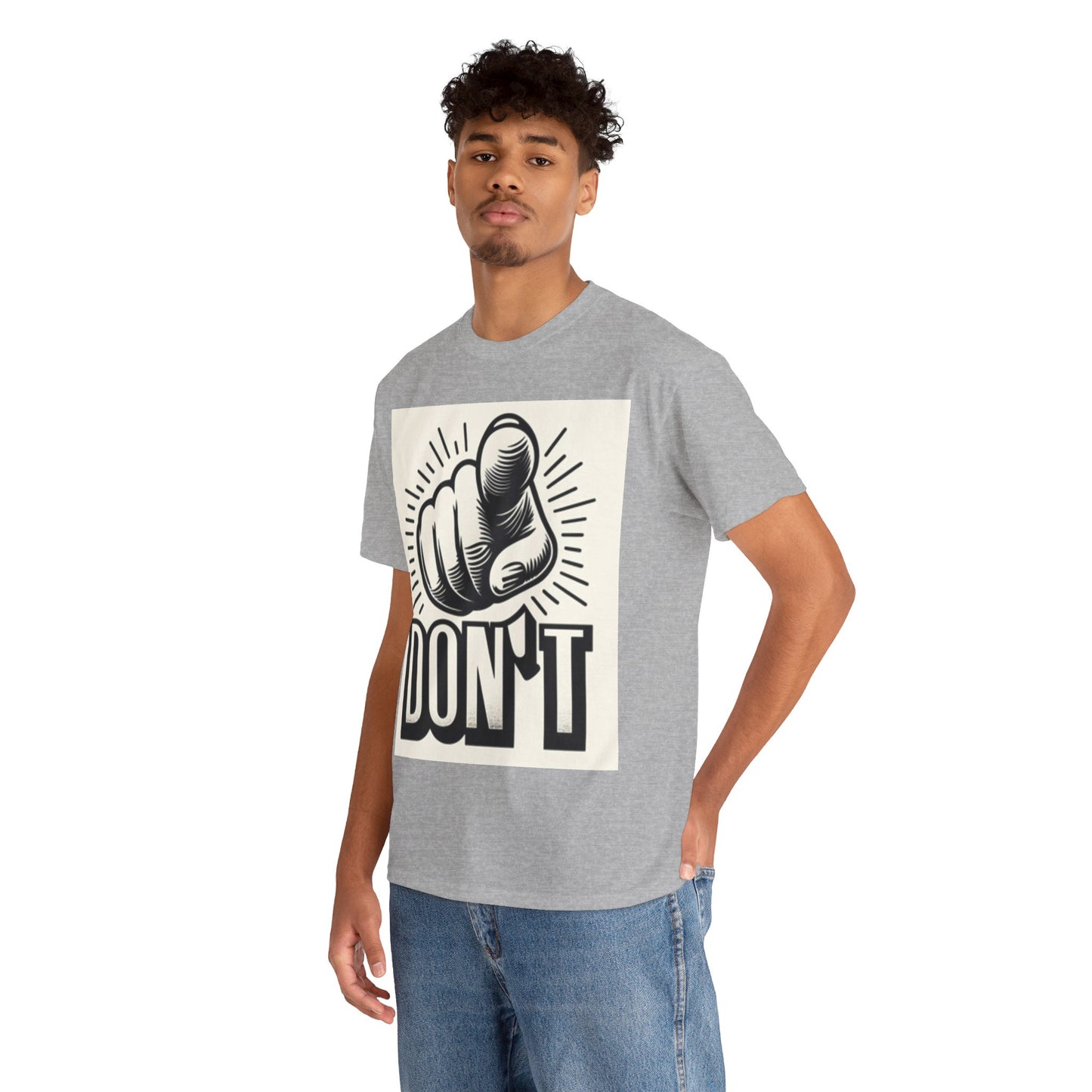 Don't Finger Unisex Heavy Cotton Tee