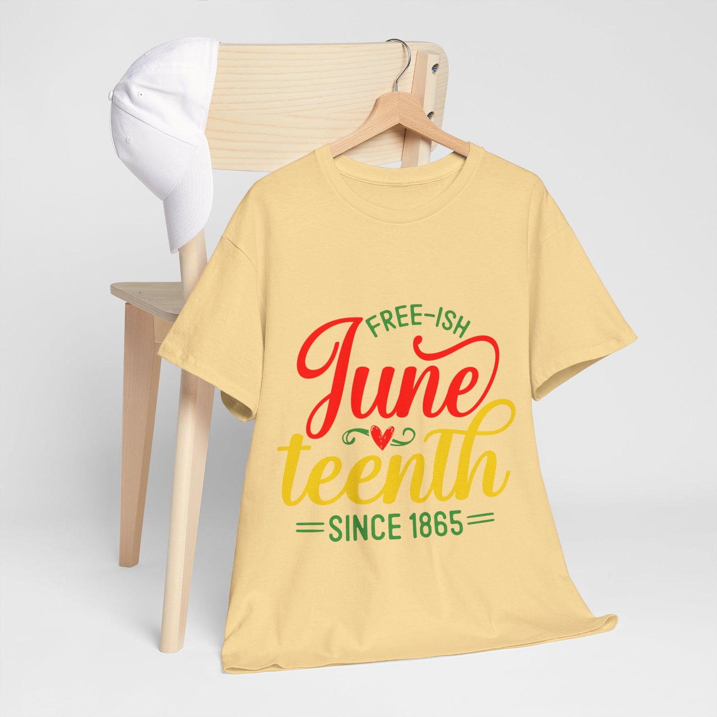 Juneteenth Free-ish Unisex Heavy Cotton Tee