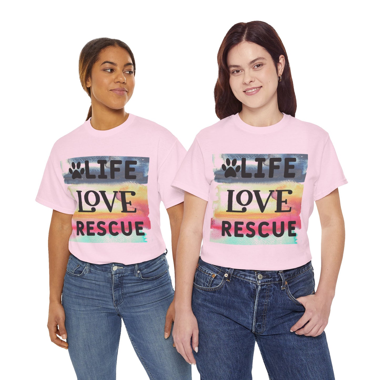 Life Love Rescue Unisex Heavy Cotton Tee