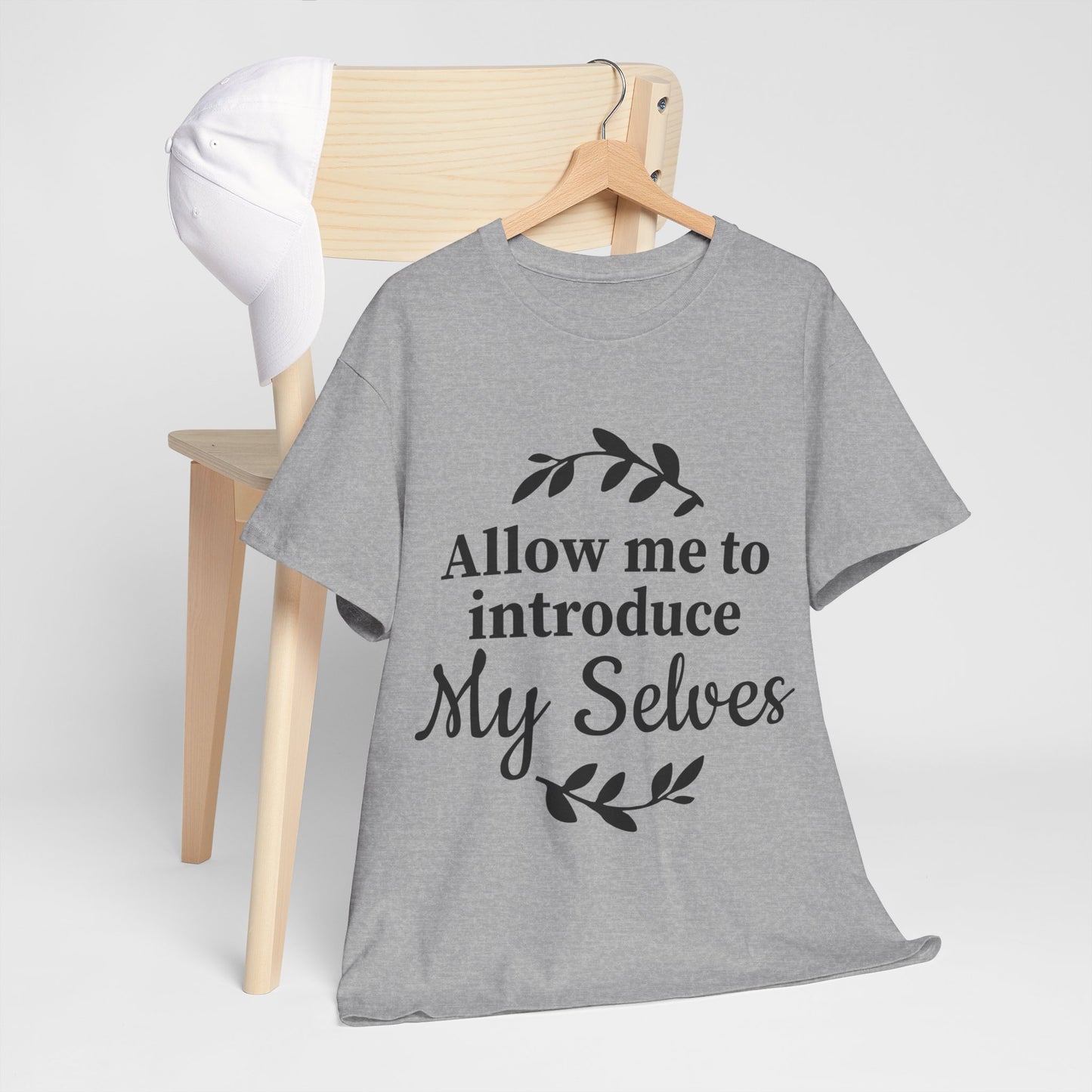 Allow Me To Introduce My Selves Unisex Heavy Cotton Tee