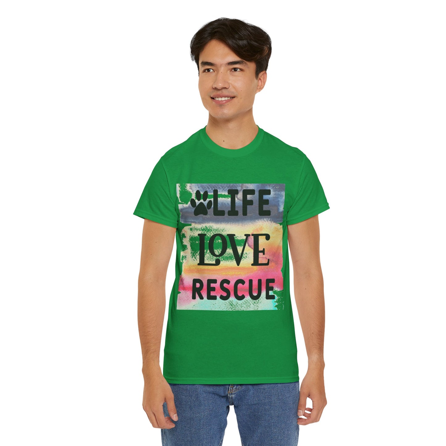 Life Love Rescue Unisex Heavy Cotton Tee