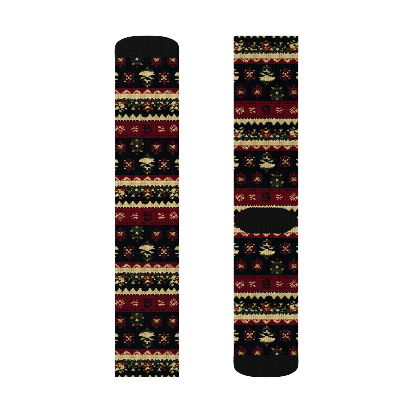 Ugly Sweater Collection 6 Sublimation Socks